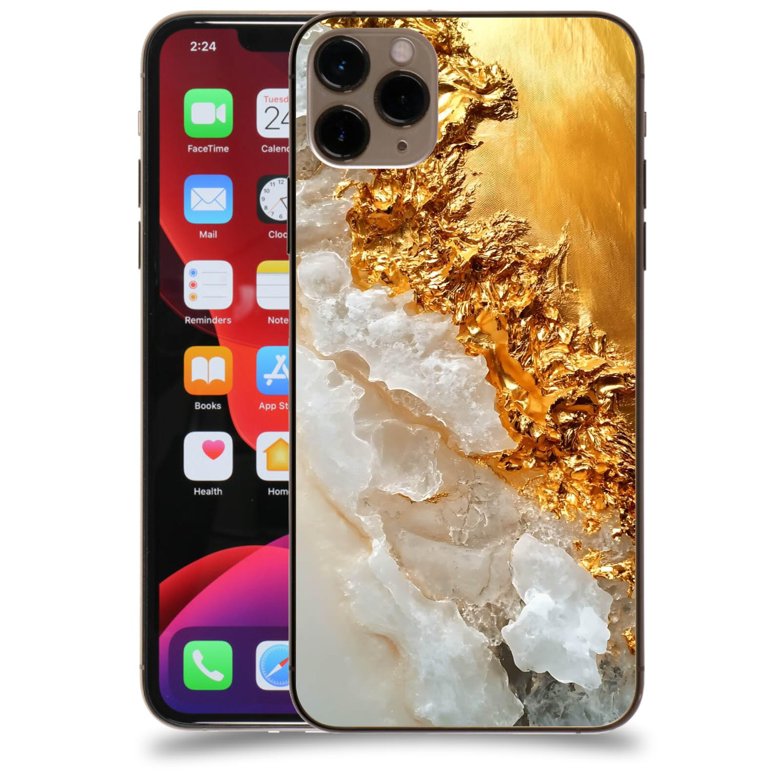 ACOVER Kryt na mobil Apple iPhone 11 Pro Max - Liquid Gold III