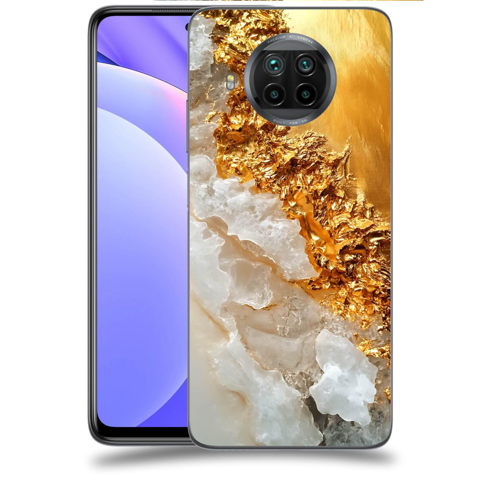 ACOVER Kryt na mobil Xiaomi Mi 10T Lite - Liquid Gold III