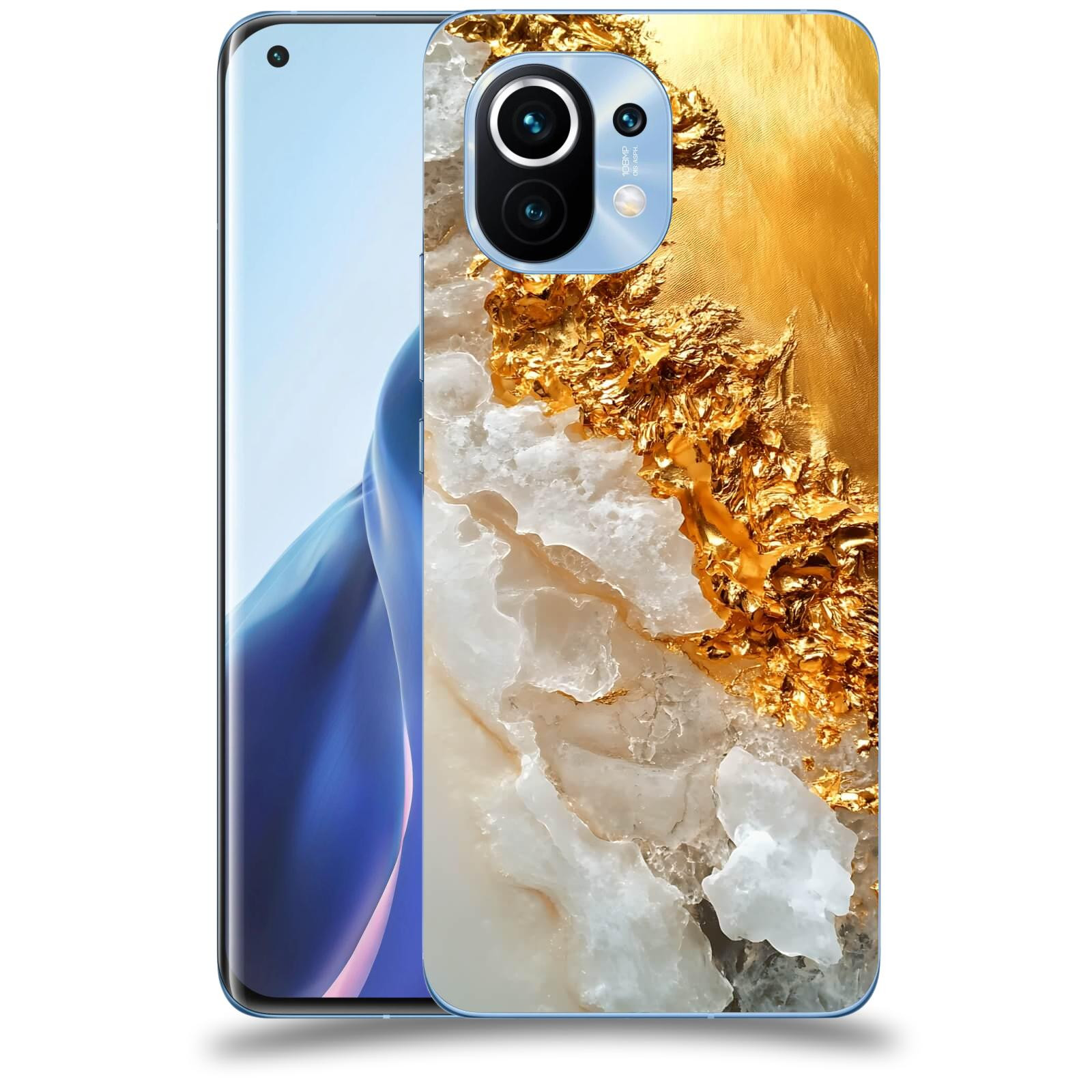 ACOVER Kryt na mobil Xiaomi Mi 11 - Liquid Gold III