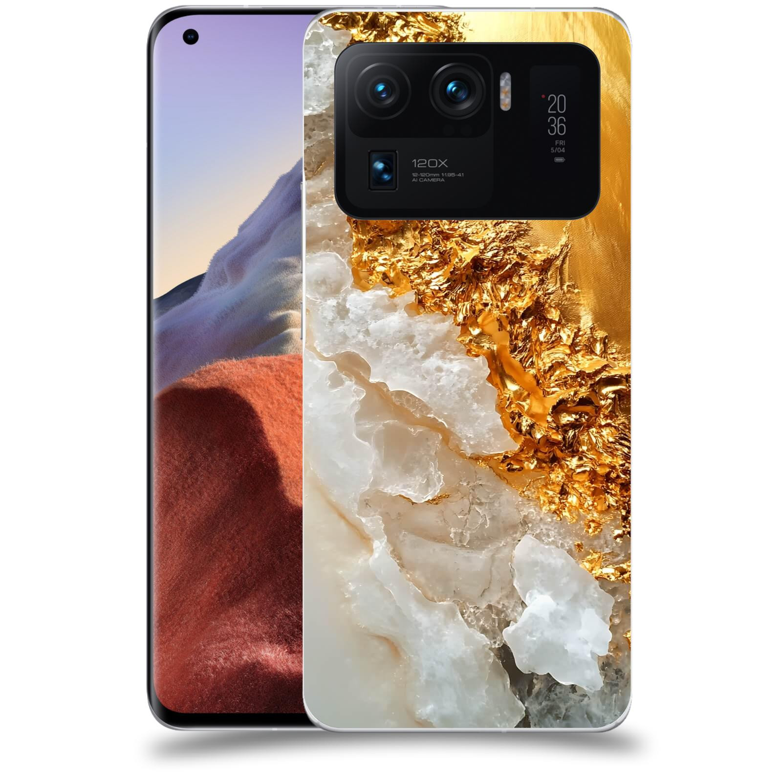 ACOVER Kryt na mobil Xiaomi Mi 11 Ultra - Liquid Gold III