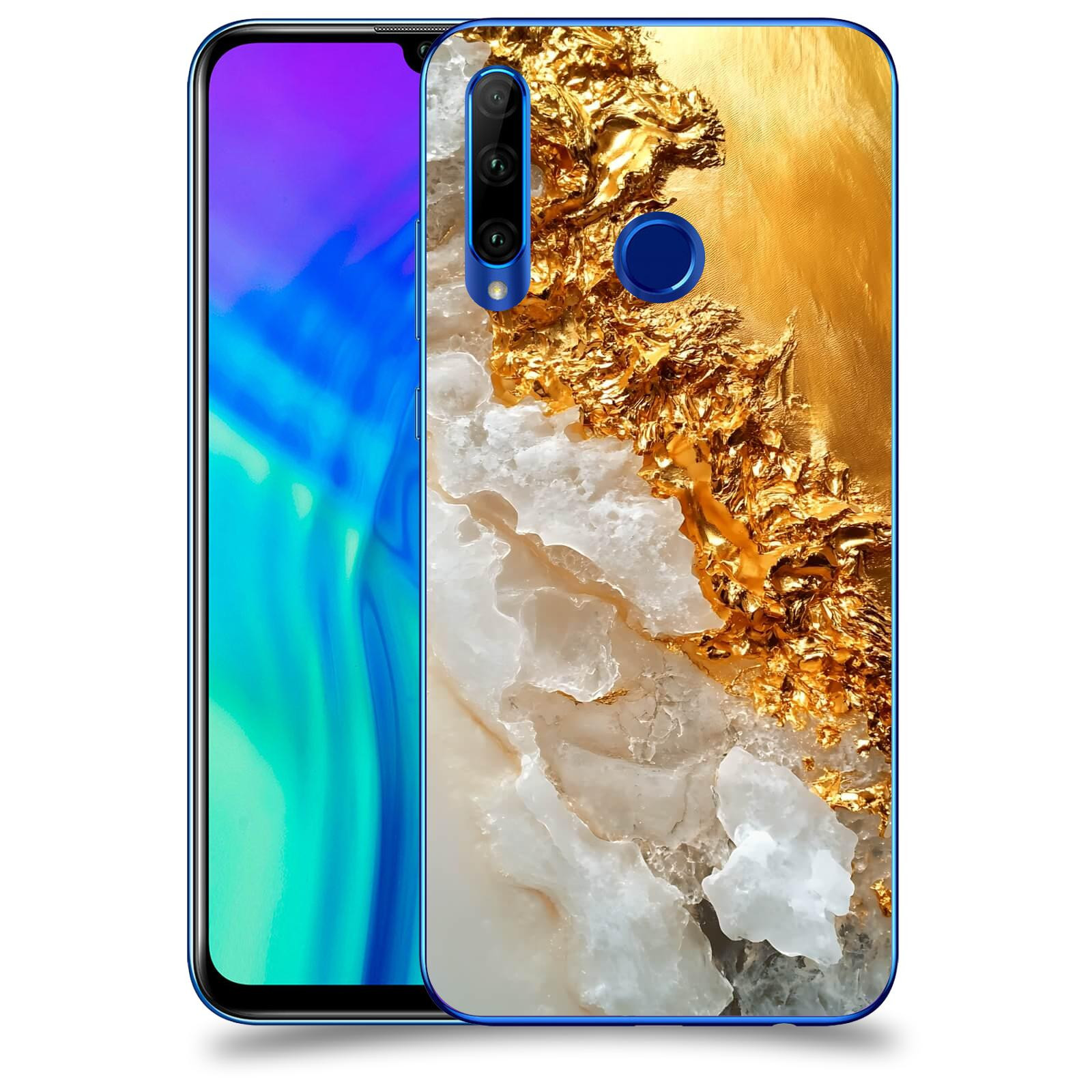 ACOVER Kryt na mobil Honor 20 Lite - Liquid Gold III