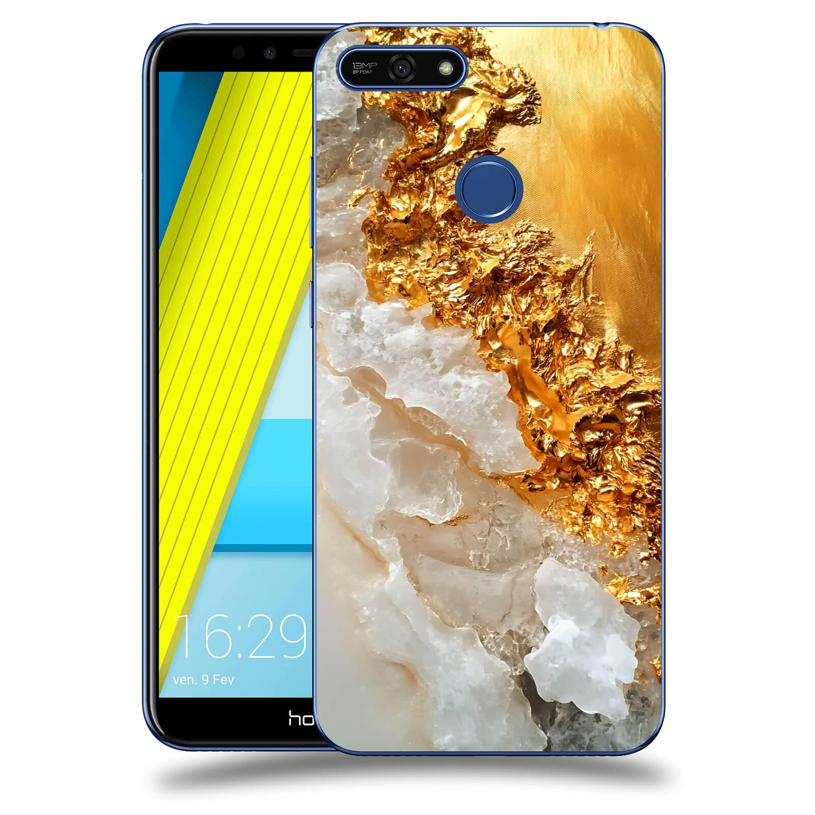 ACOVER Kryt na mobil Honor 7A - Liquid Gold III