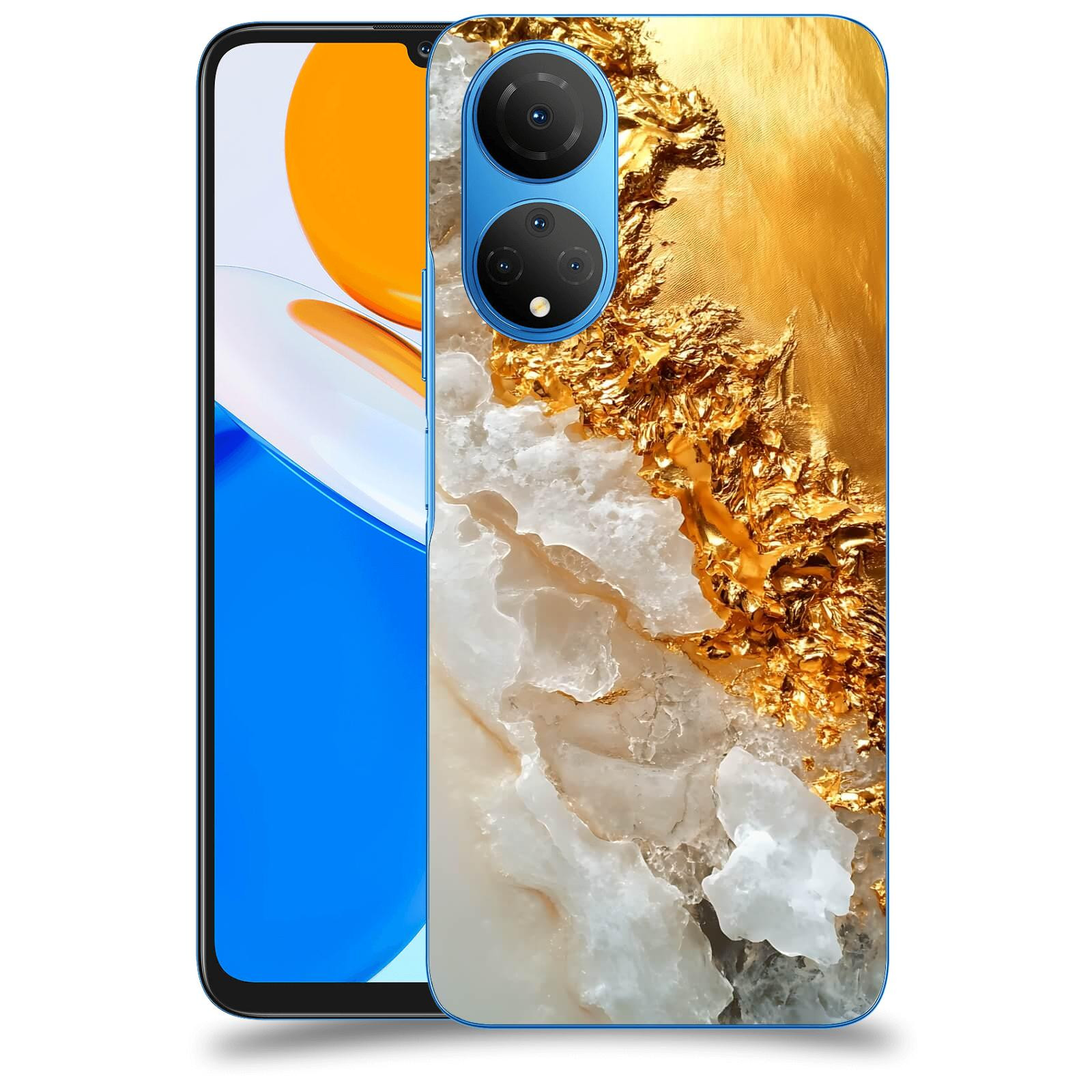 ACOVER Kryt na mobil Honor X7 - Liquid Gold III