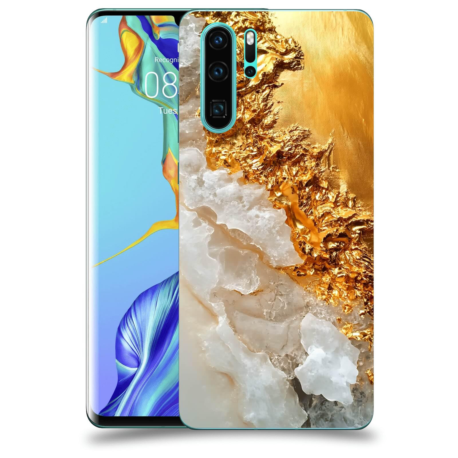 ACOVER Kryt na mobil Huawei P30 Pro - Liquid Gold III