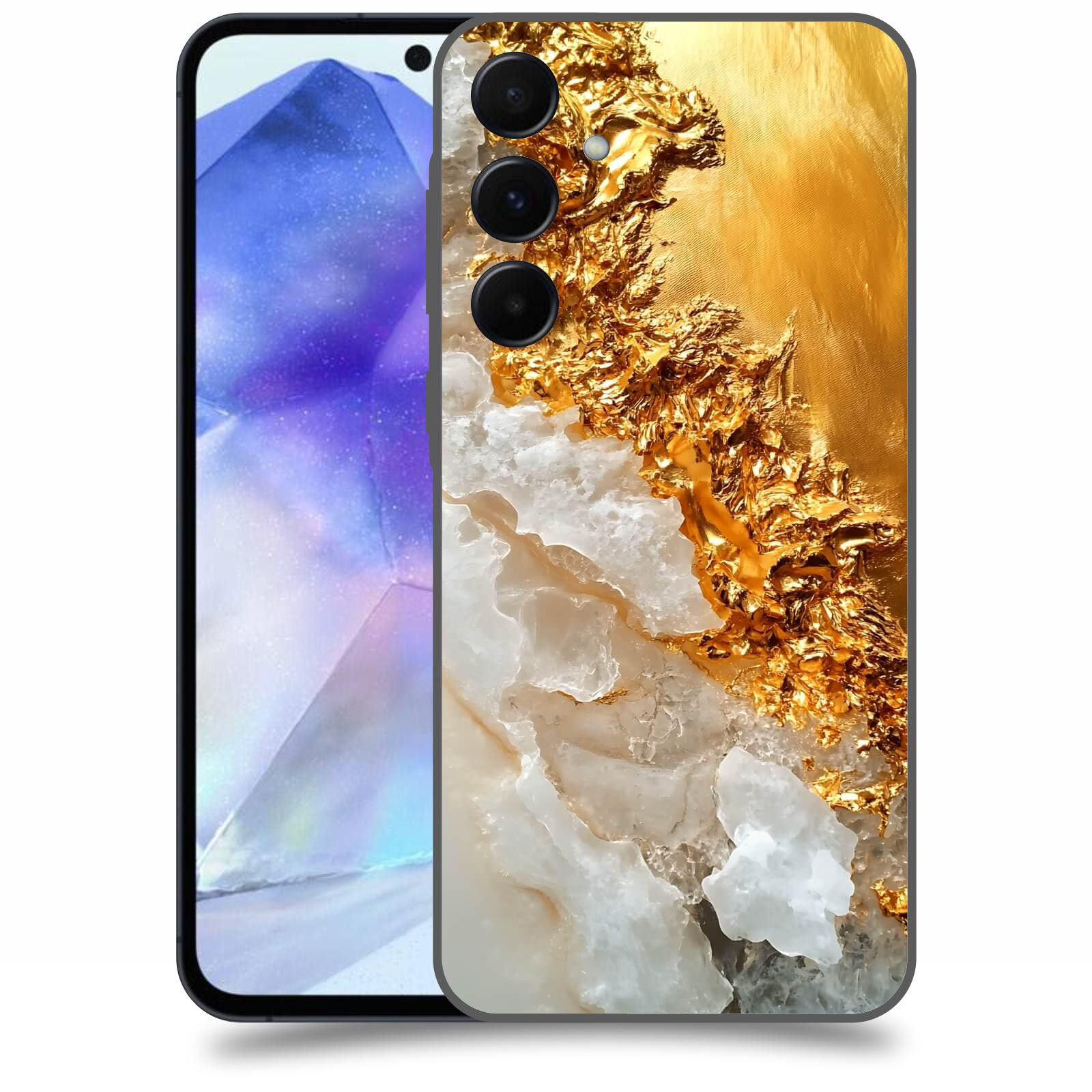 ACOVER Kryt na mobil Samsung Galaxy A55 5G - Liquid Gold III