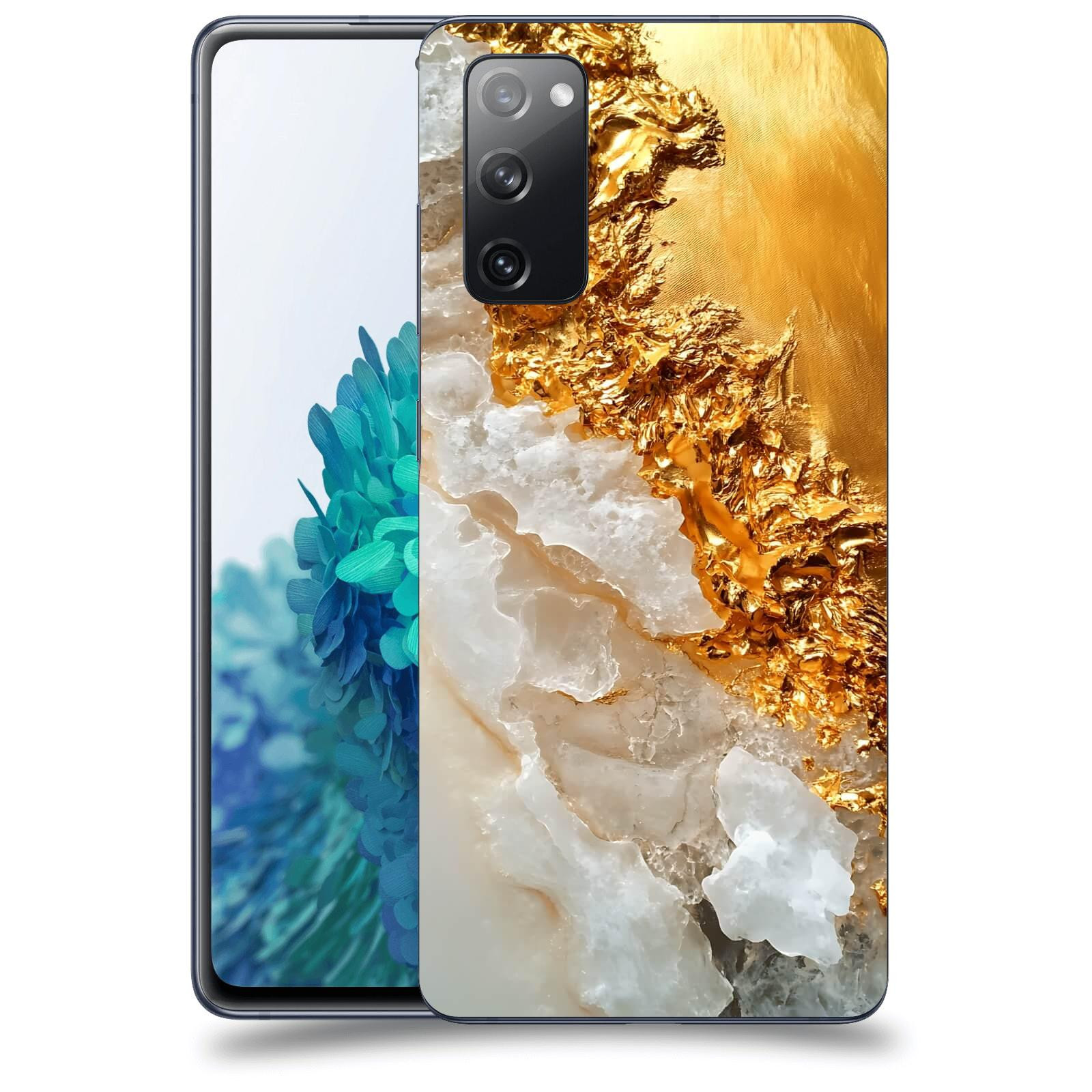 ACOVER Kryt na mobil Samsung Galaxy S20 FE - Liquid Gold III