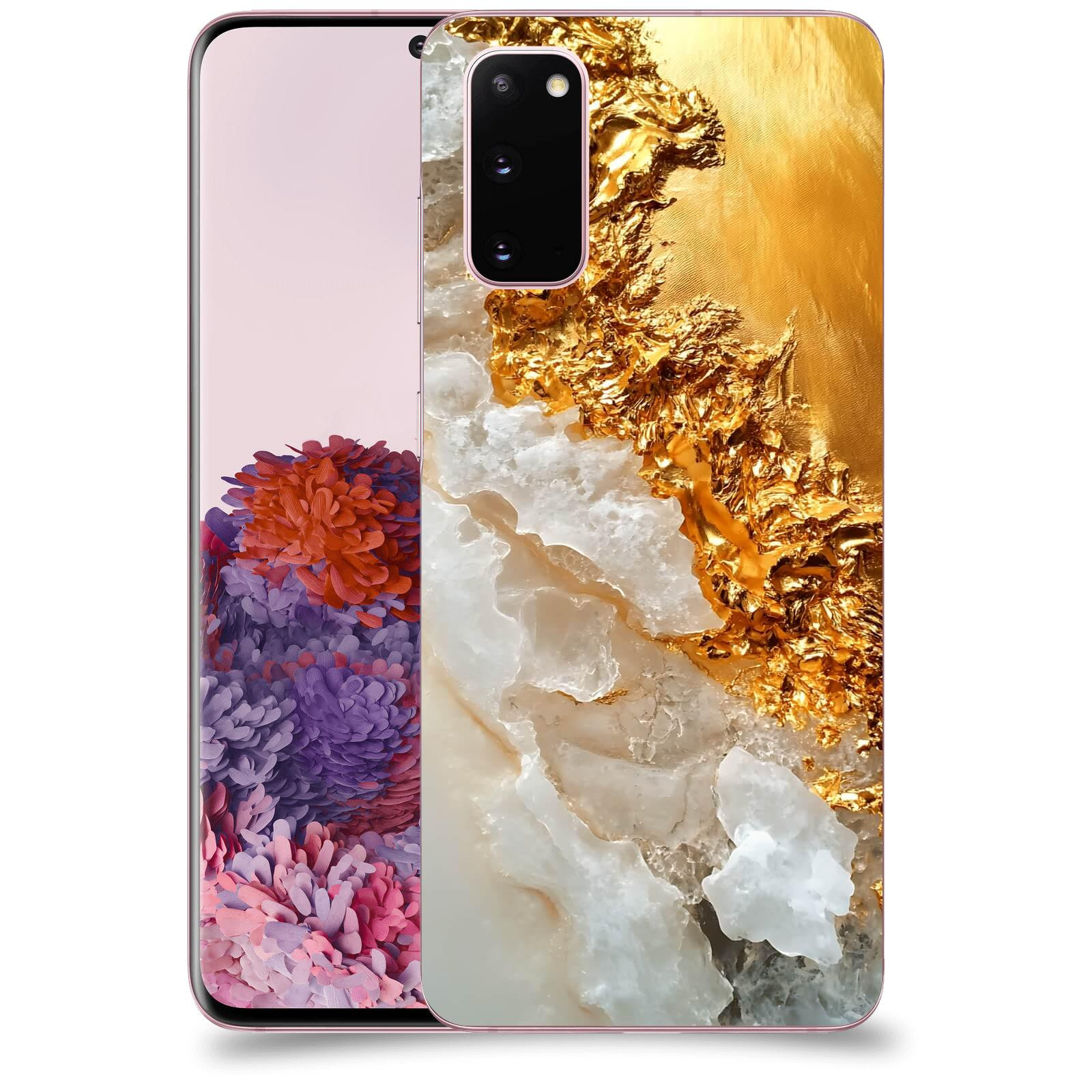 ACOVER Kryt na mobil Samsung Galaxy S20 G980F - Liquid Gold III