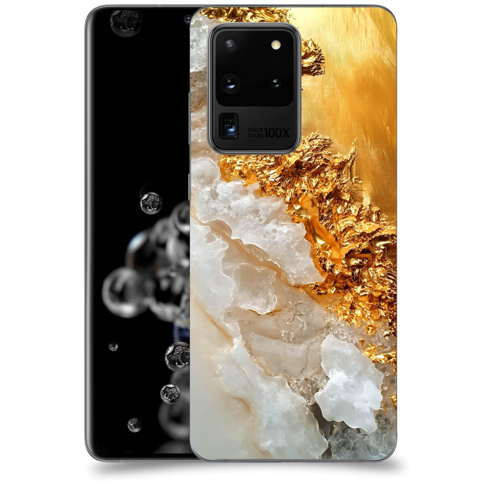ACOVER Kryt na mobil Samsung Galaxy S20 Ultra 5G G988F - Liquid Gold III