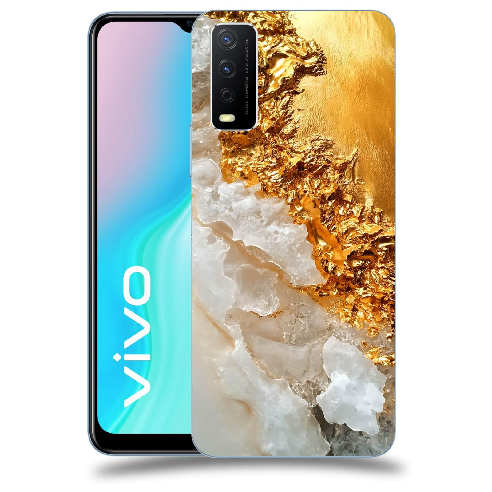 ACOVER Kryt na mobil Vivo Y11s - Liquid Gold III