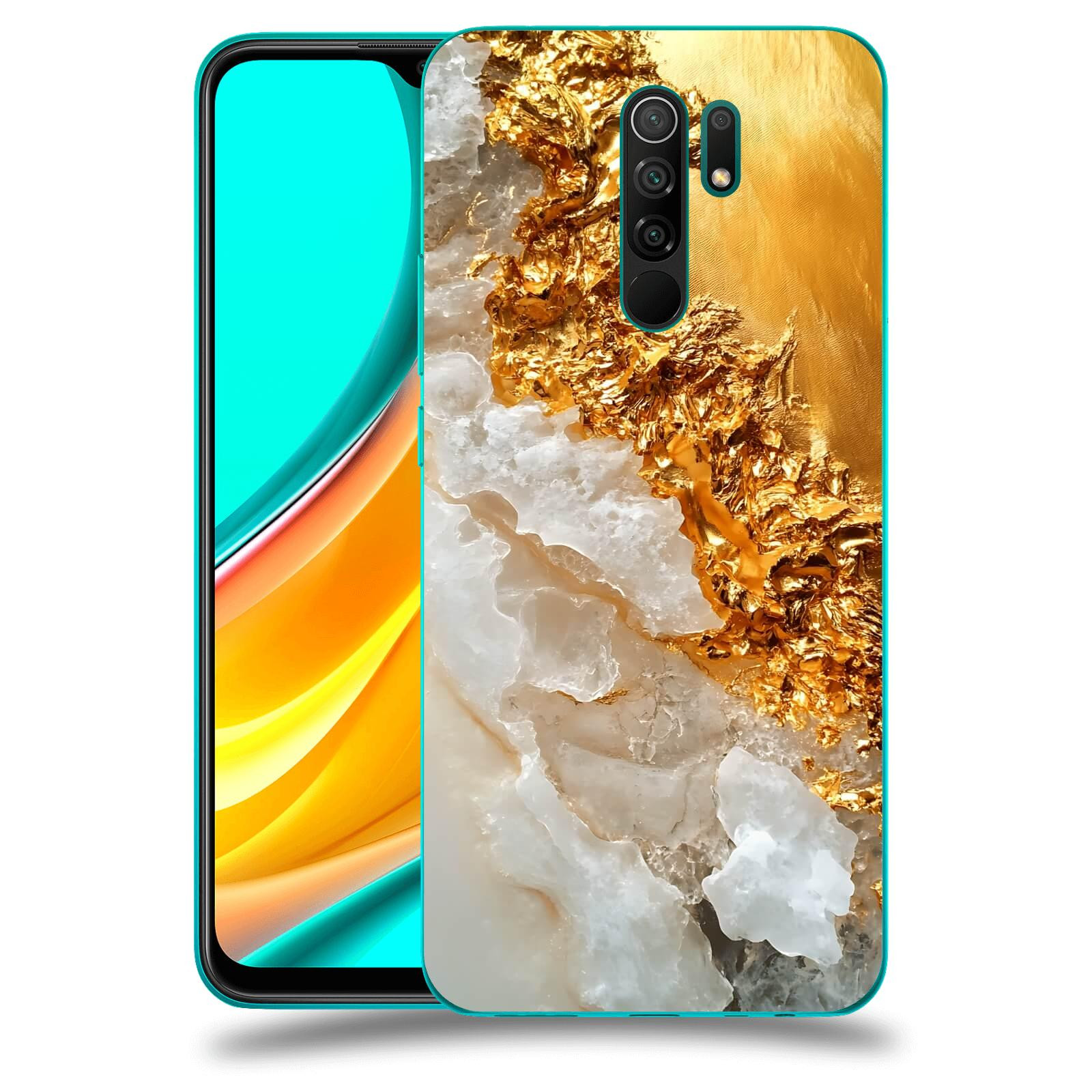 ACOVER Kryt na mobil Xiaomi Mi 9 - Liquid Gold III