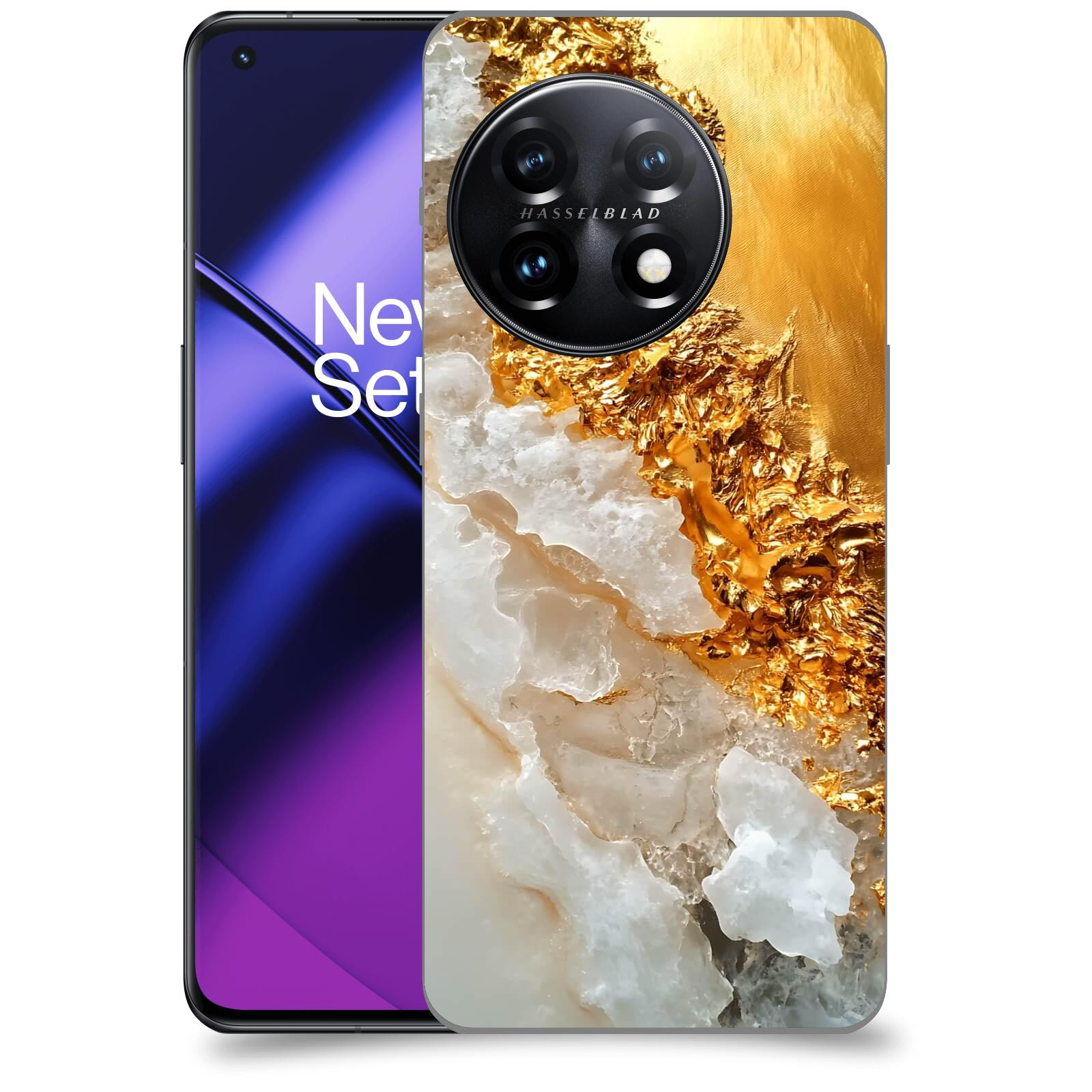 ACOVER Kryt na mobil OnePlus 11 5G - Liquid Gold III