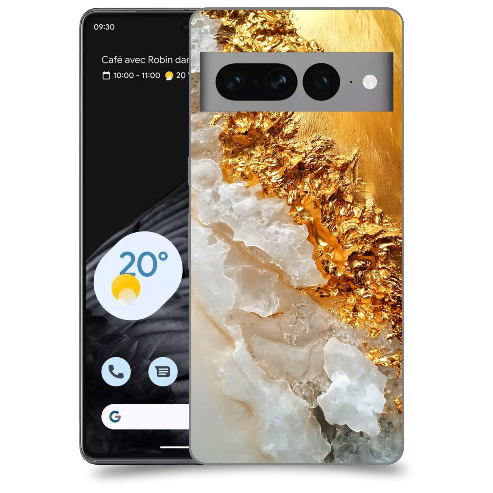 ACOVER Kryt na mobil Google pixel 7 pro - Liquid Gold III