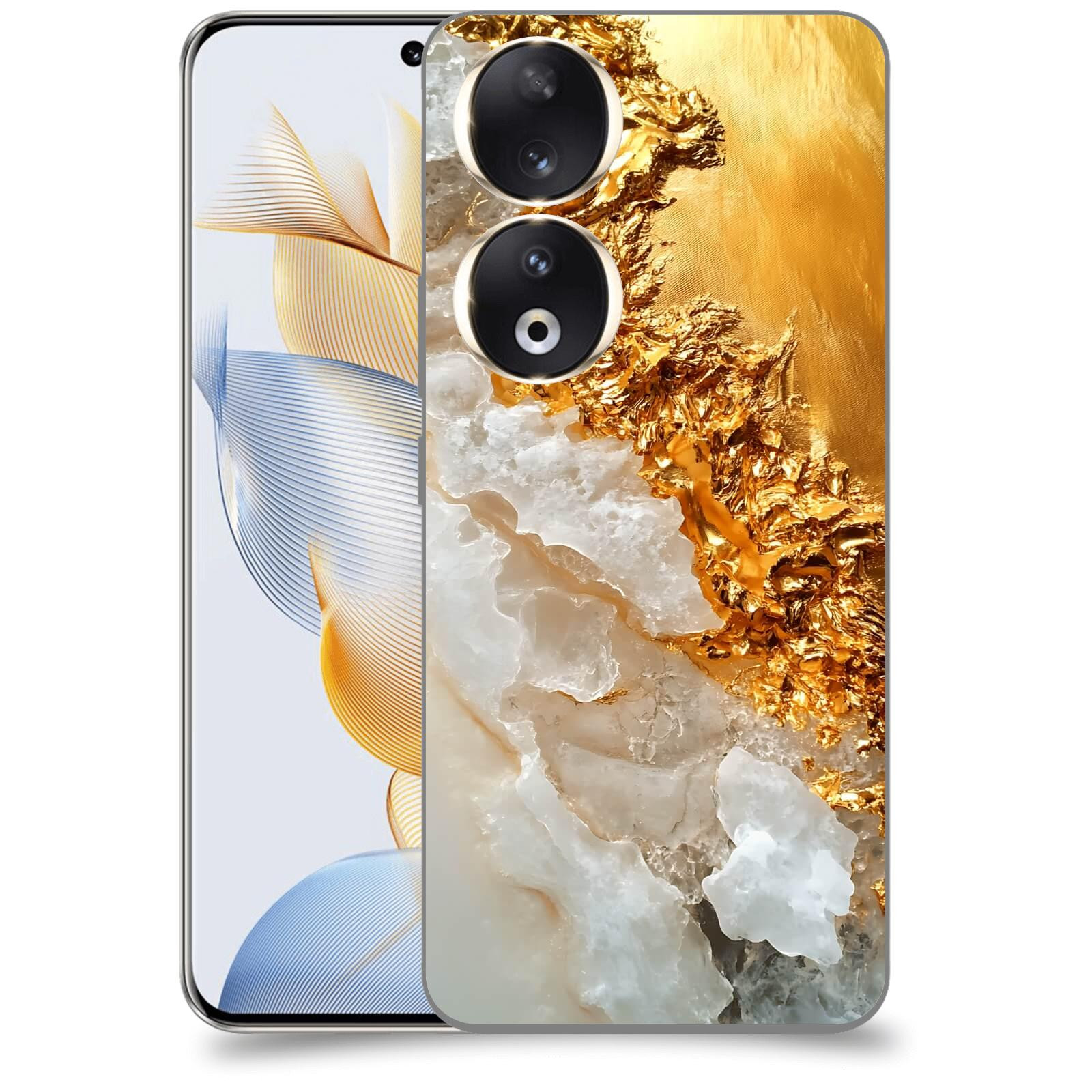 ACOVER Kryt na mobil Honor 90 - Liquid Gold III