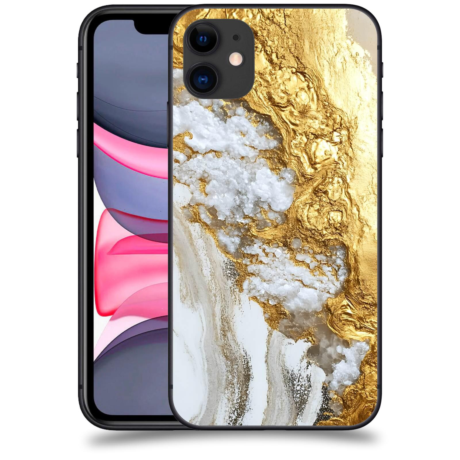 ACOVER Kryt na mobil Apple iPhone 11 - Liquid Gold V