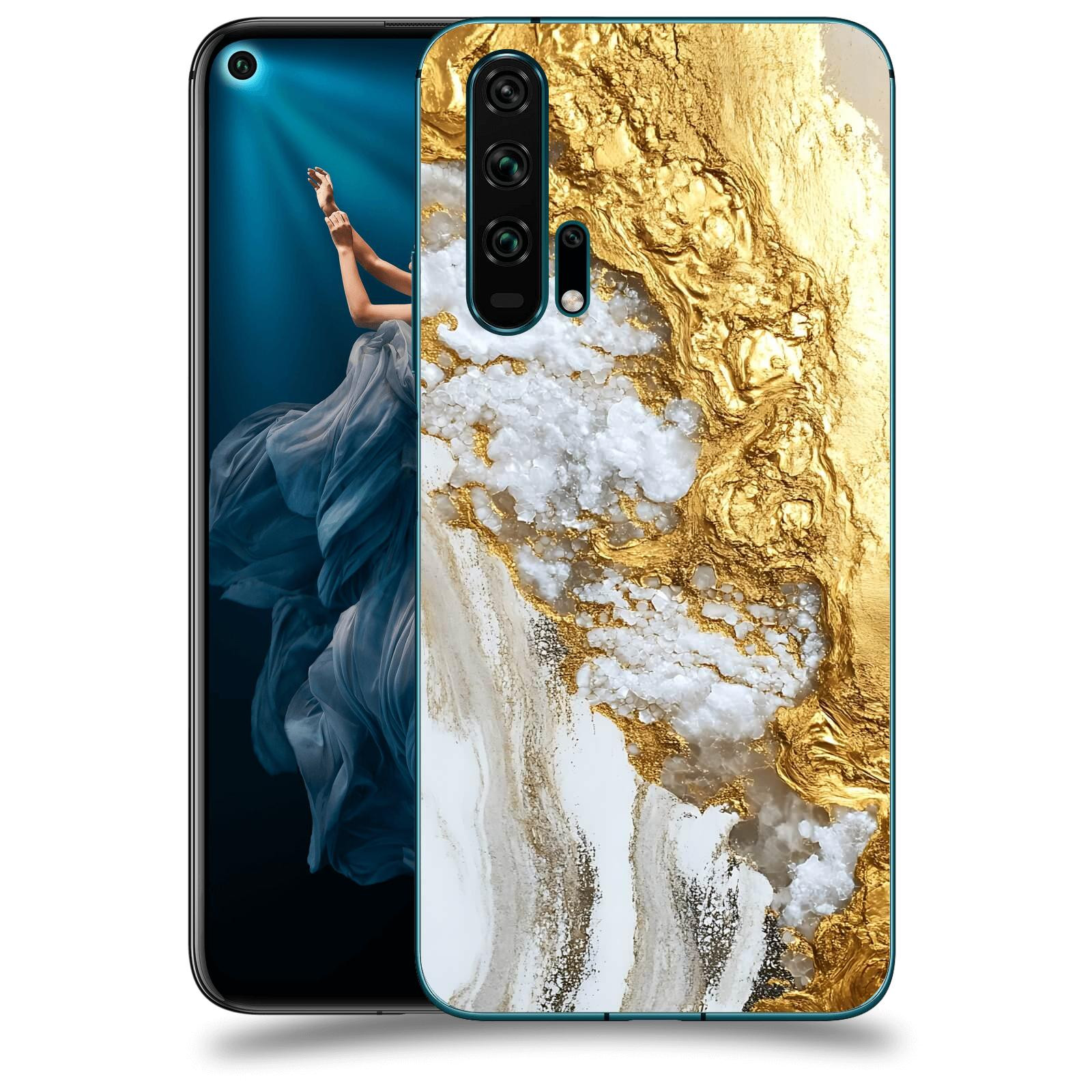 ACOVER Kryt na mobil Honor 20 Pro - Liquid Gold V