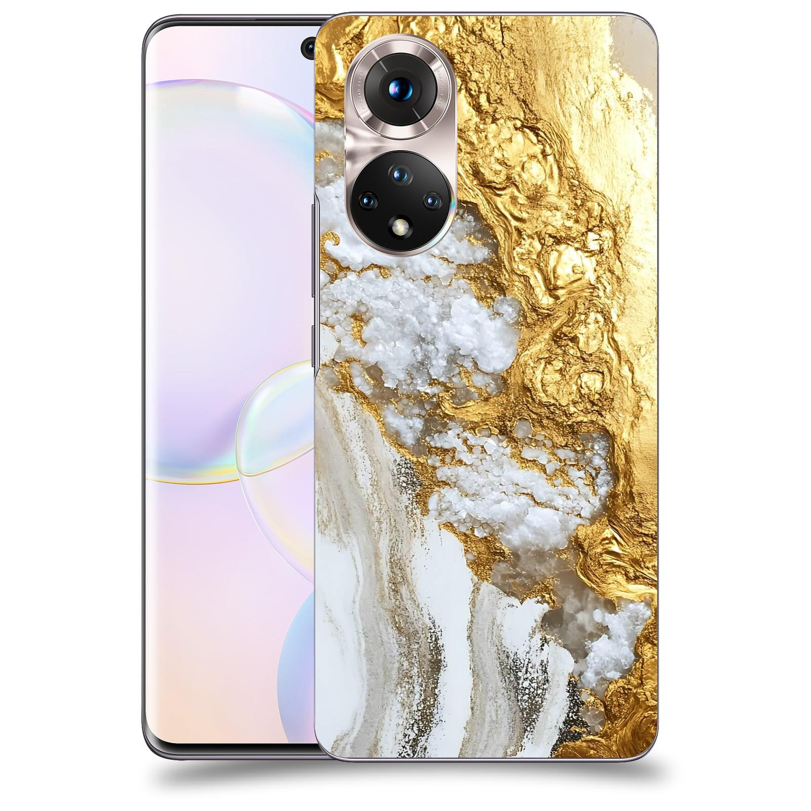 ACOVER Kryt na mobil Honor 50 5G - Liquid Gold V