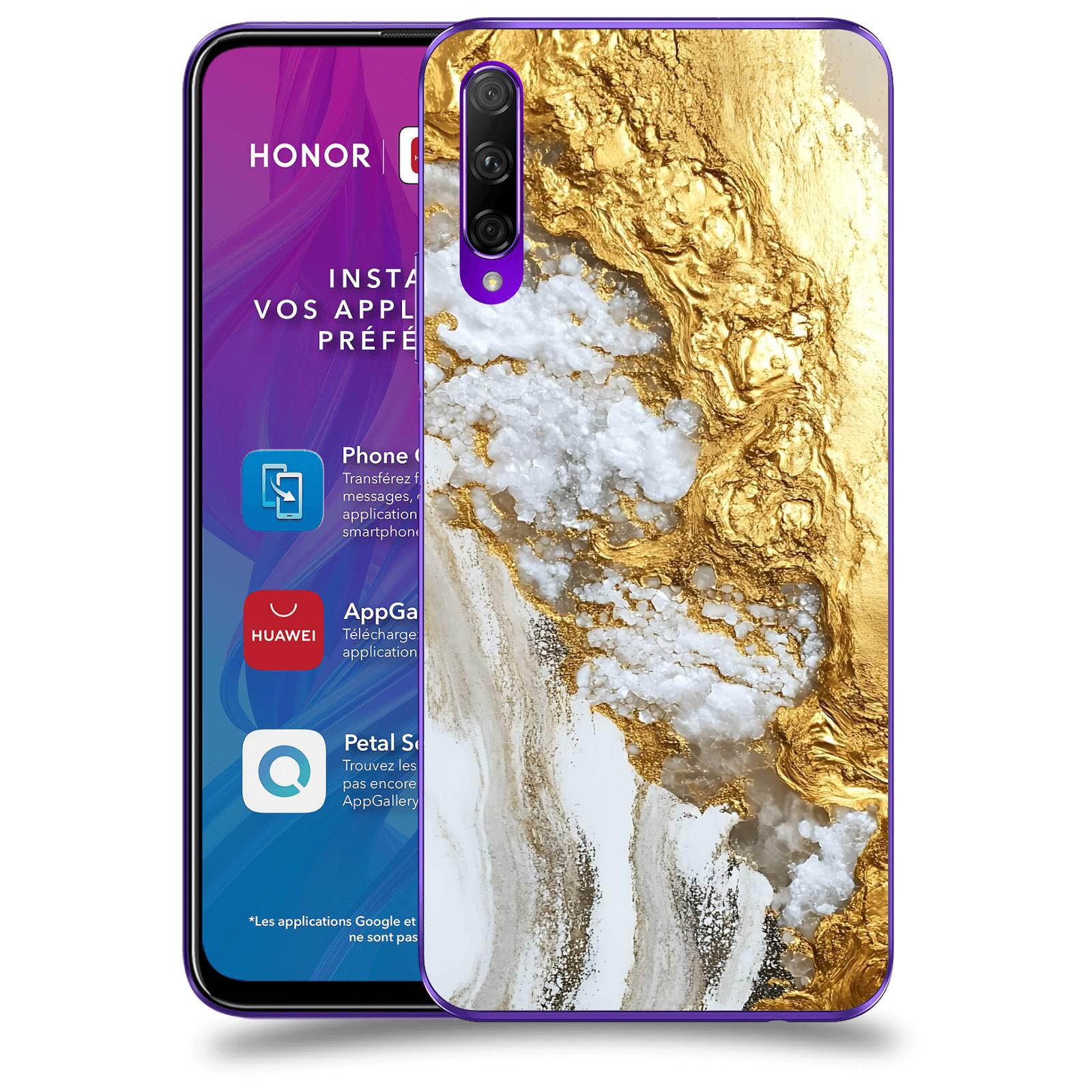 ACOVER Kryt na mobil Honor 9X Pro - Liquid Gold V