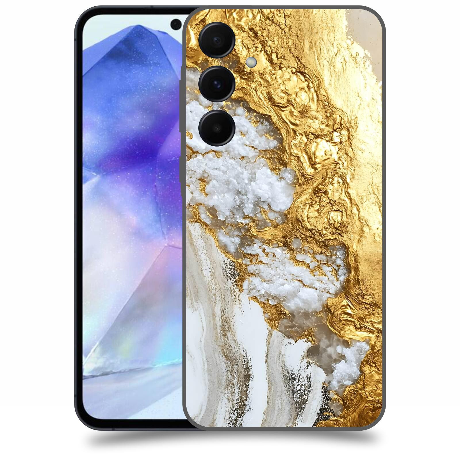 ACOVER Kryt na mobil Samsung Galaxy A55 5G - Liquid Gold V