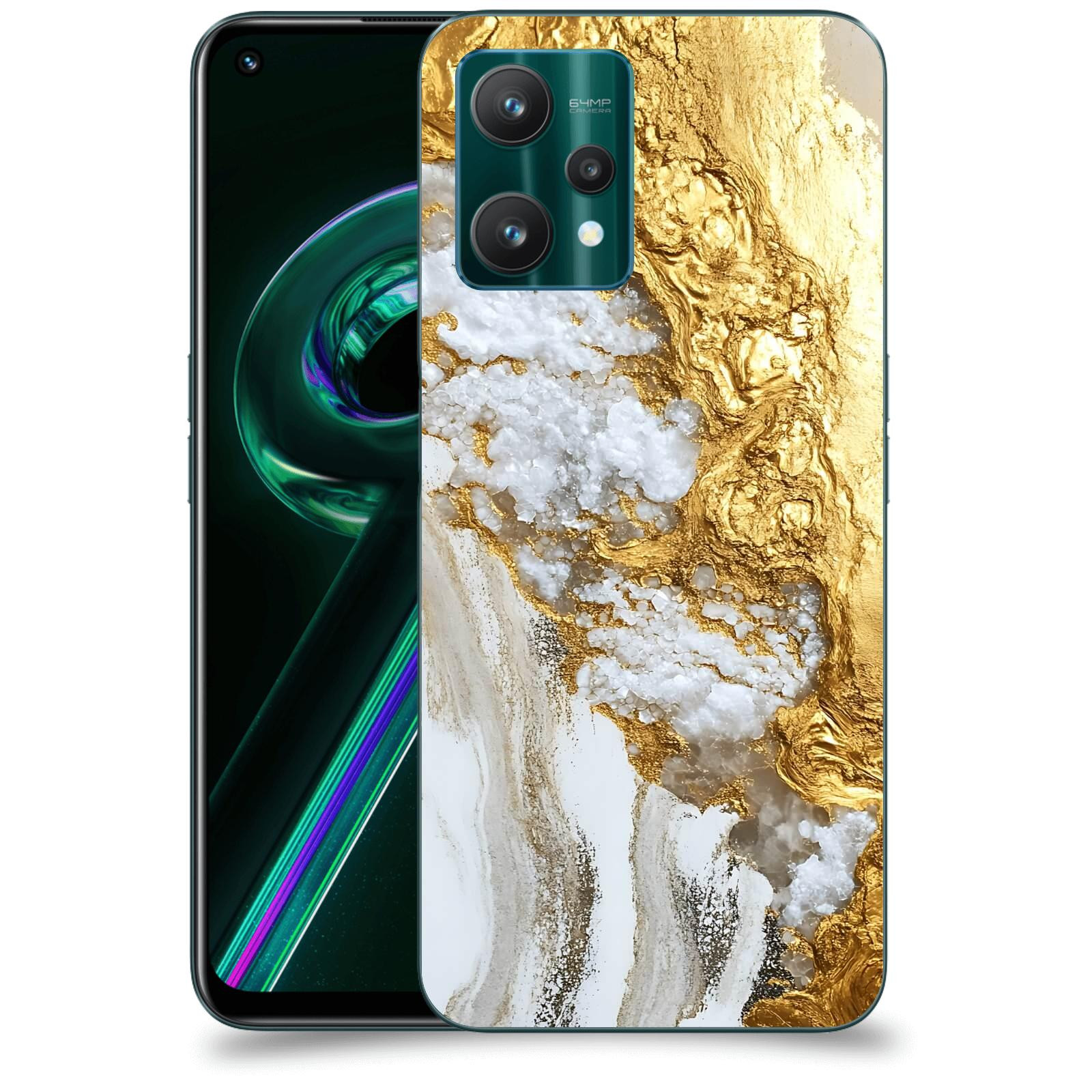 ACOVER Kryt na mobil Realme 9 Pro 5G - Liquid Gold V