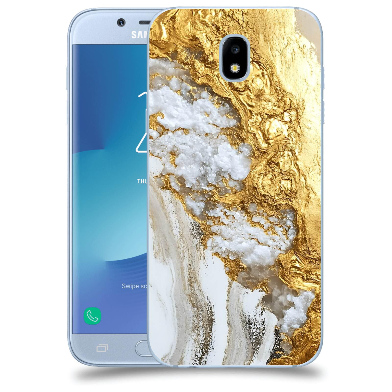 ACOVER Kryt na mobil Samsung Galaxy J5 2017 J530F - Liquid Gold V