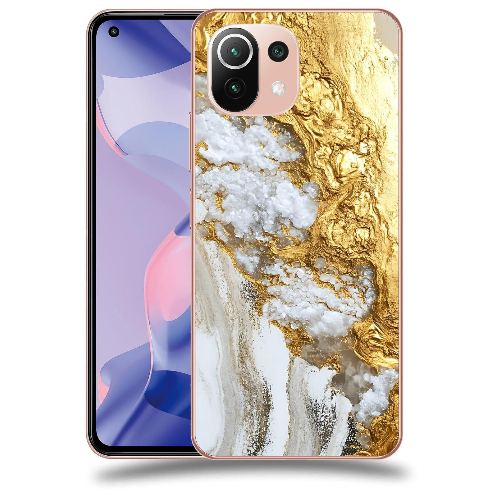 ACOVER Kryt na mobil Xiaomi 11 Lite 5G NE - Liquid Gold V