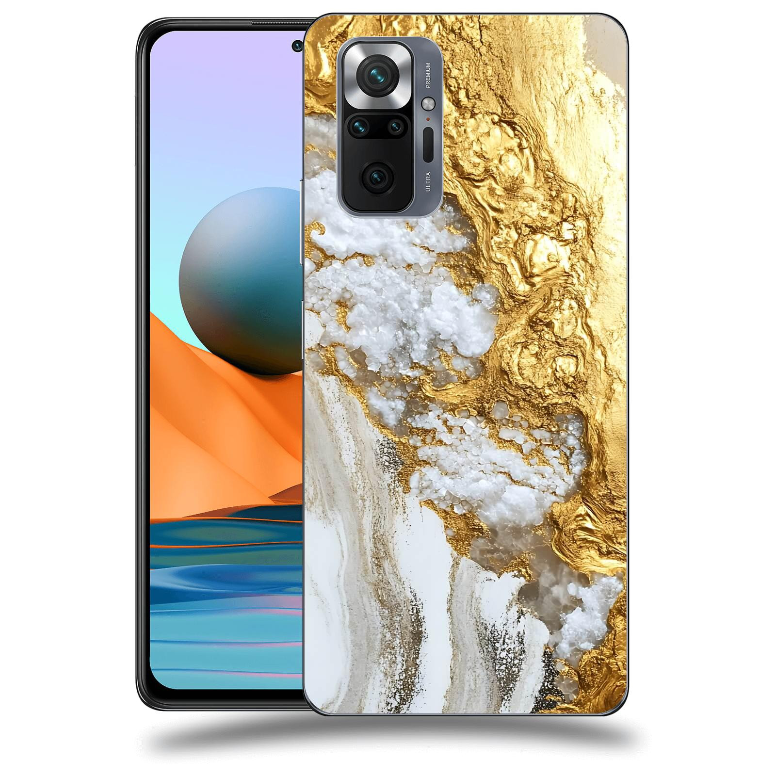 ACOVER Kryt na mobil Xiaomi Mi Note 10 (Pro) - Liquid Gold V