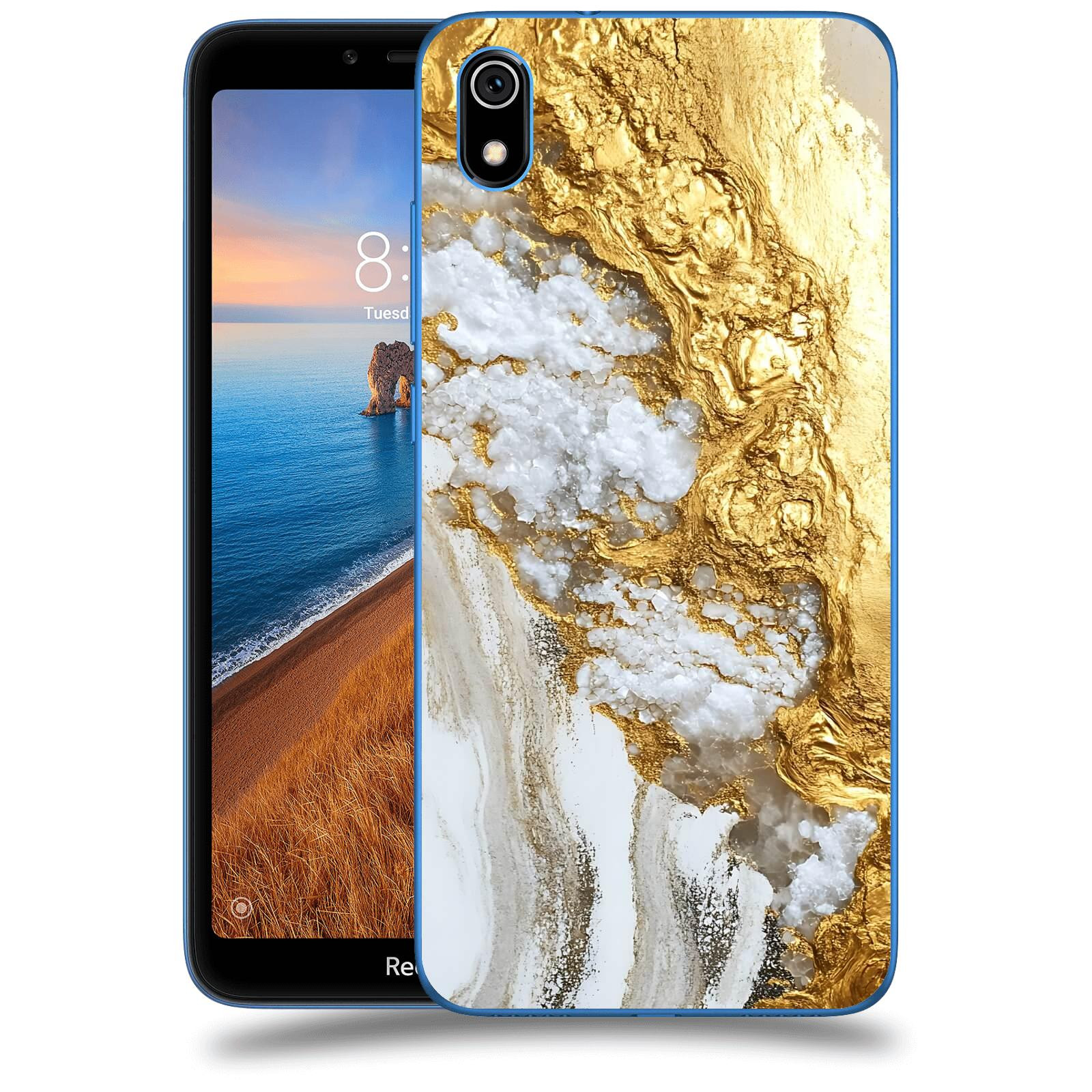 ACOVER Kryt na mobil Xiaomi Redmi 7A - Liquid Gold V