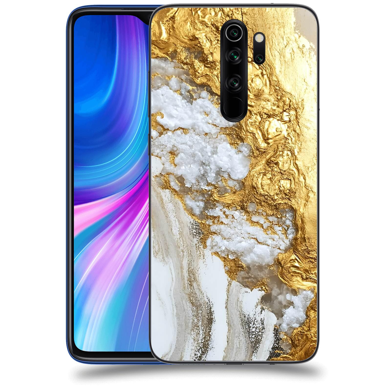 ACOVER Kryt na mobil Xiaomi Redmi Note 8 Pro - Liquid Gold V