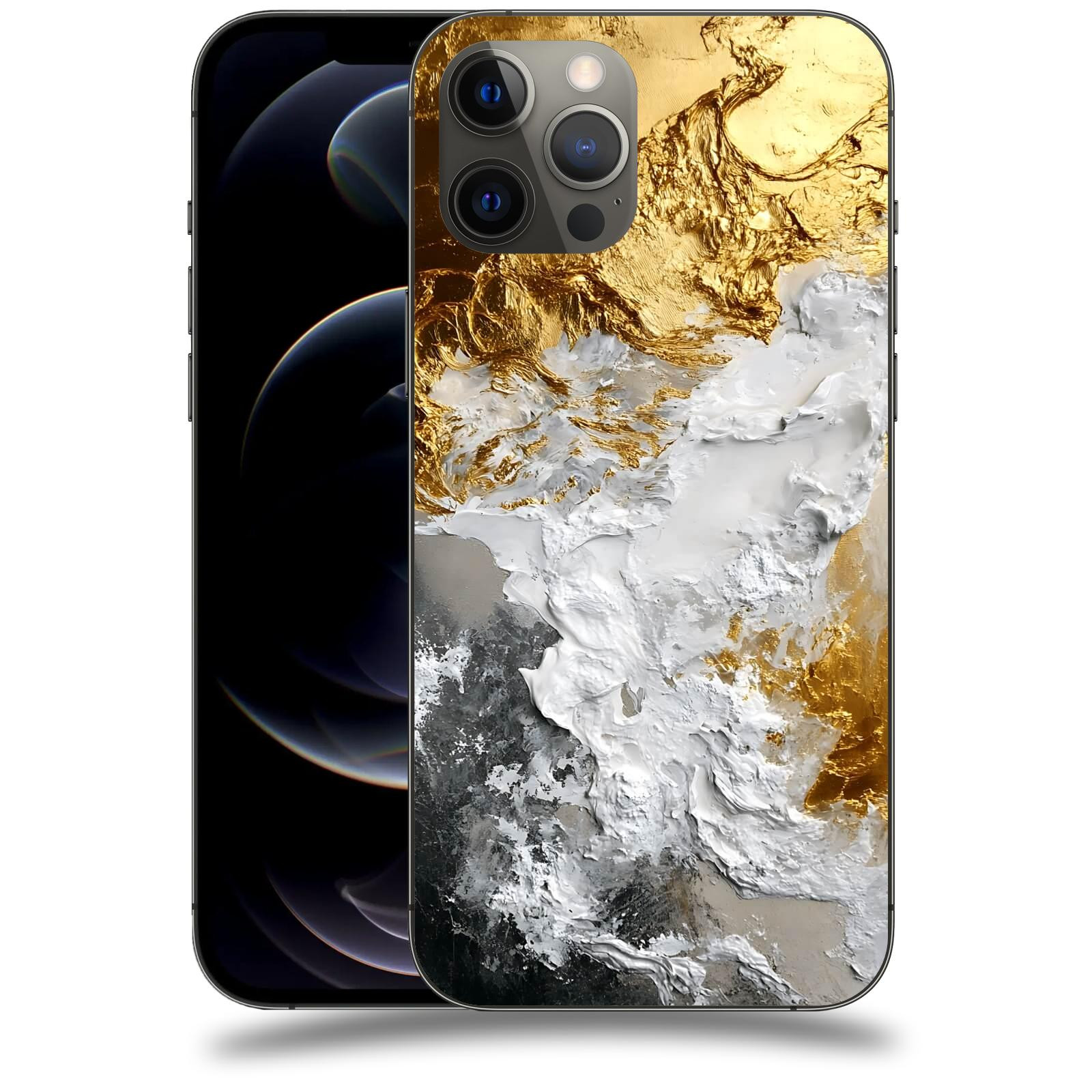 ACOVER Kryt na mobil Apple iPhone 12 Pro Max - Liquid Gold VI
