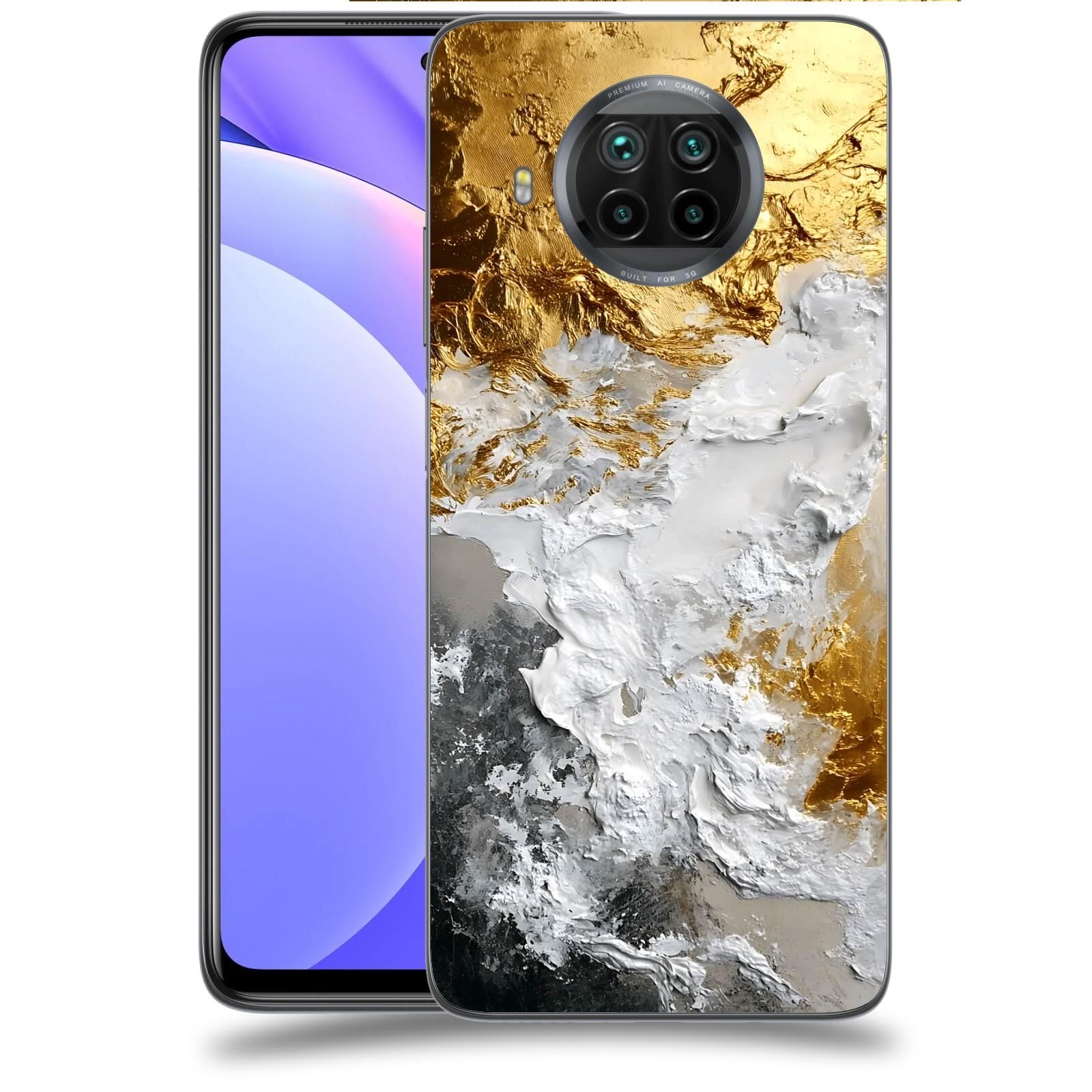 ACOVER Kryt na mobil Xiaomi Mi 10T Lite - Liquid Gold VI