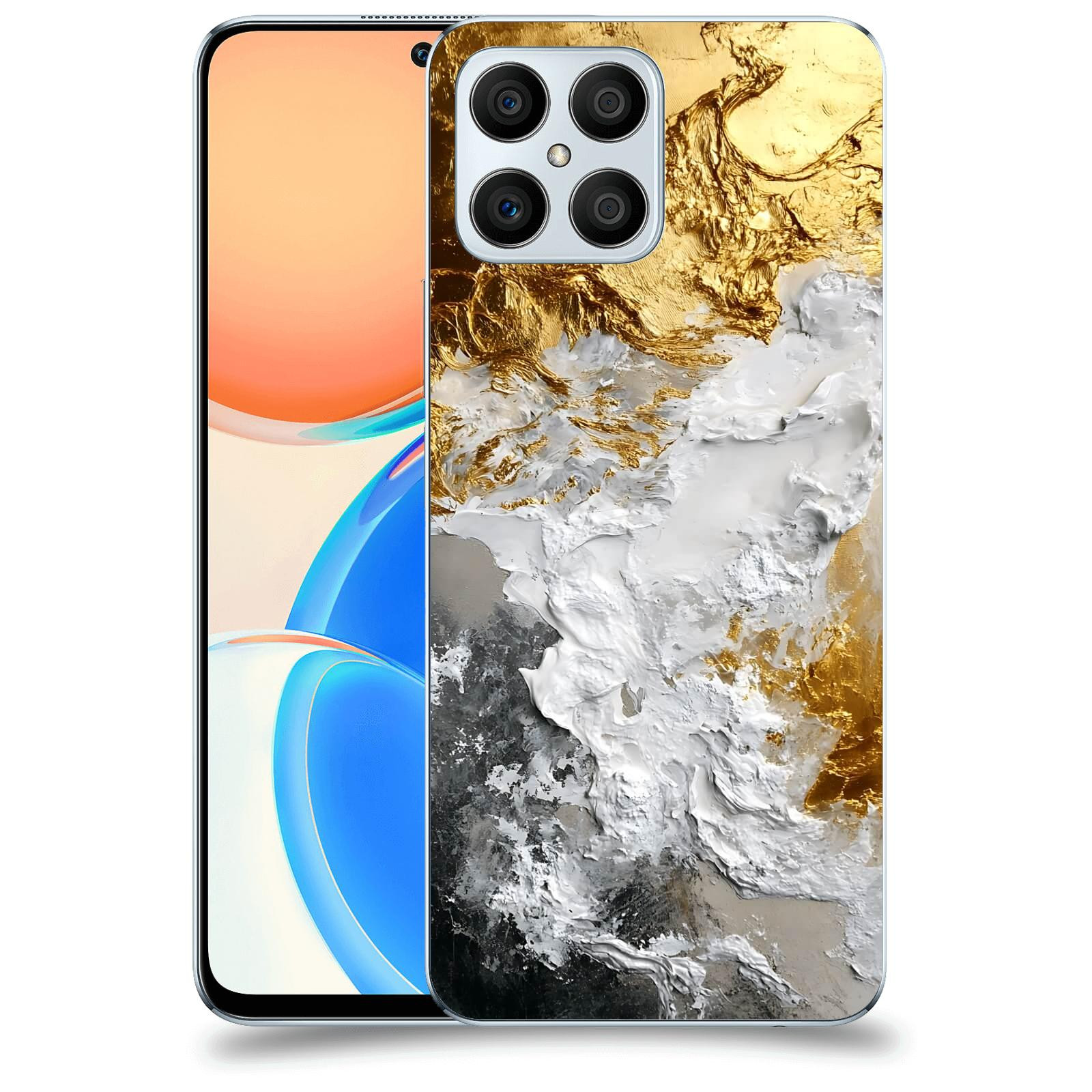 ACOVER Kryt na mobil Honor X8 5G - Liquid Gold VI