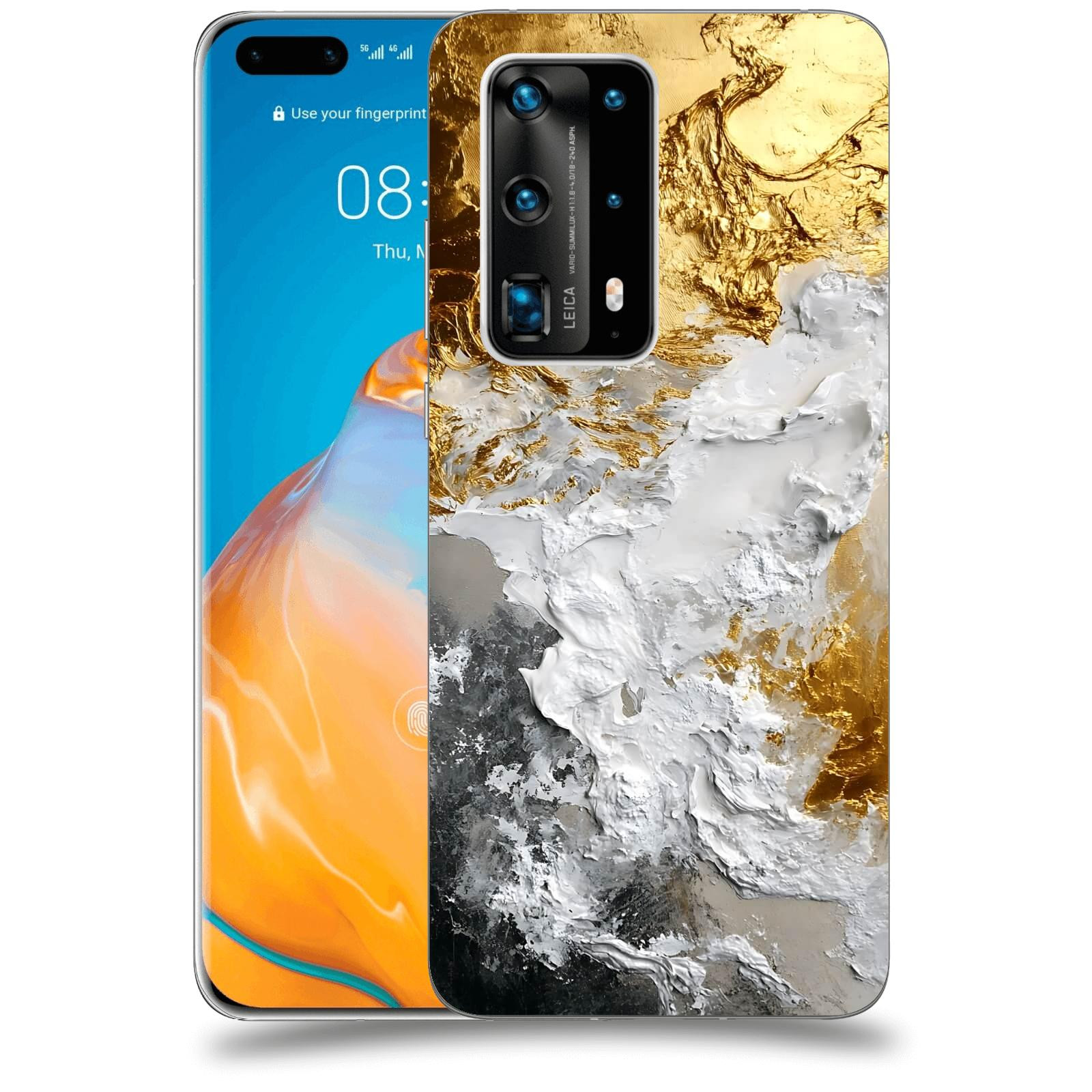 ACOVER Kryt na mobil Huawei P40 Pro - Liquid Gold VI