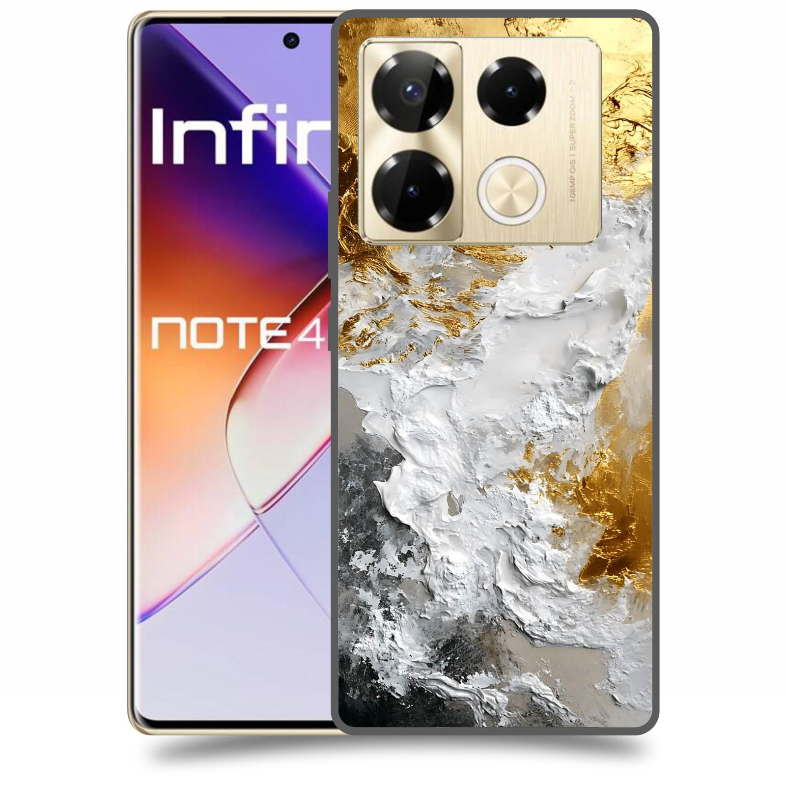 ACOVER Kryt na mobil Infinix Note 40 PRO - Liquid Gold VI