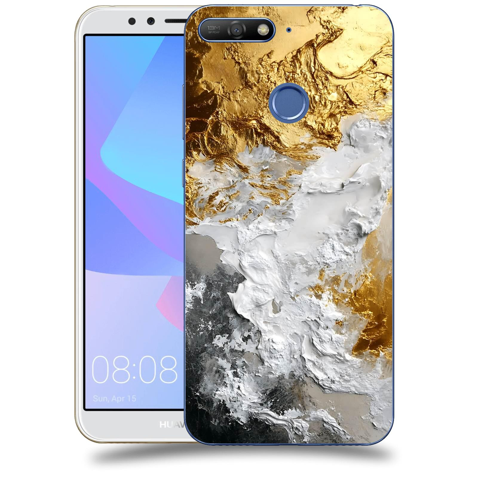 ACOVER Kryt na mobil Huawei Y6 Prime 2018 - Liquid Gold VI