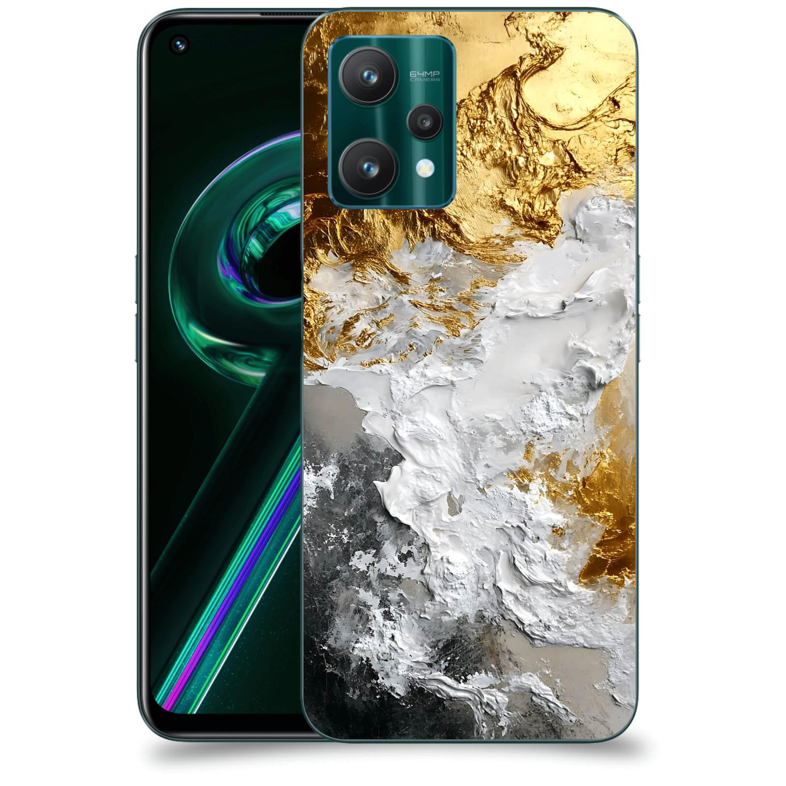 ACOVER Kryt na mobil Realme 9 Pro 5G - Liquid Gold VI