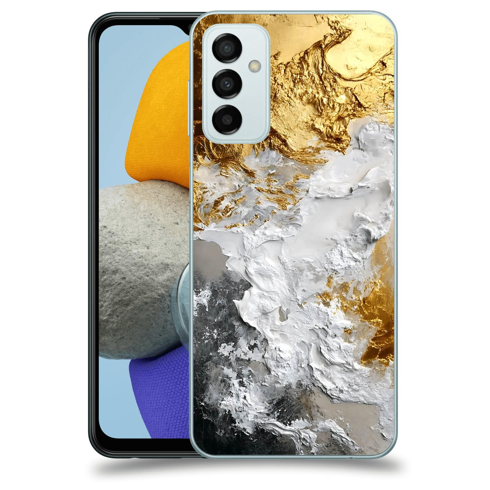 ACOVER Kryt na mobil Samsung Galaxy M23 5G - Liquid Gold VI