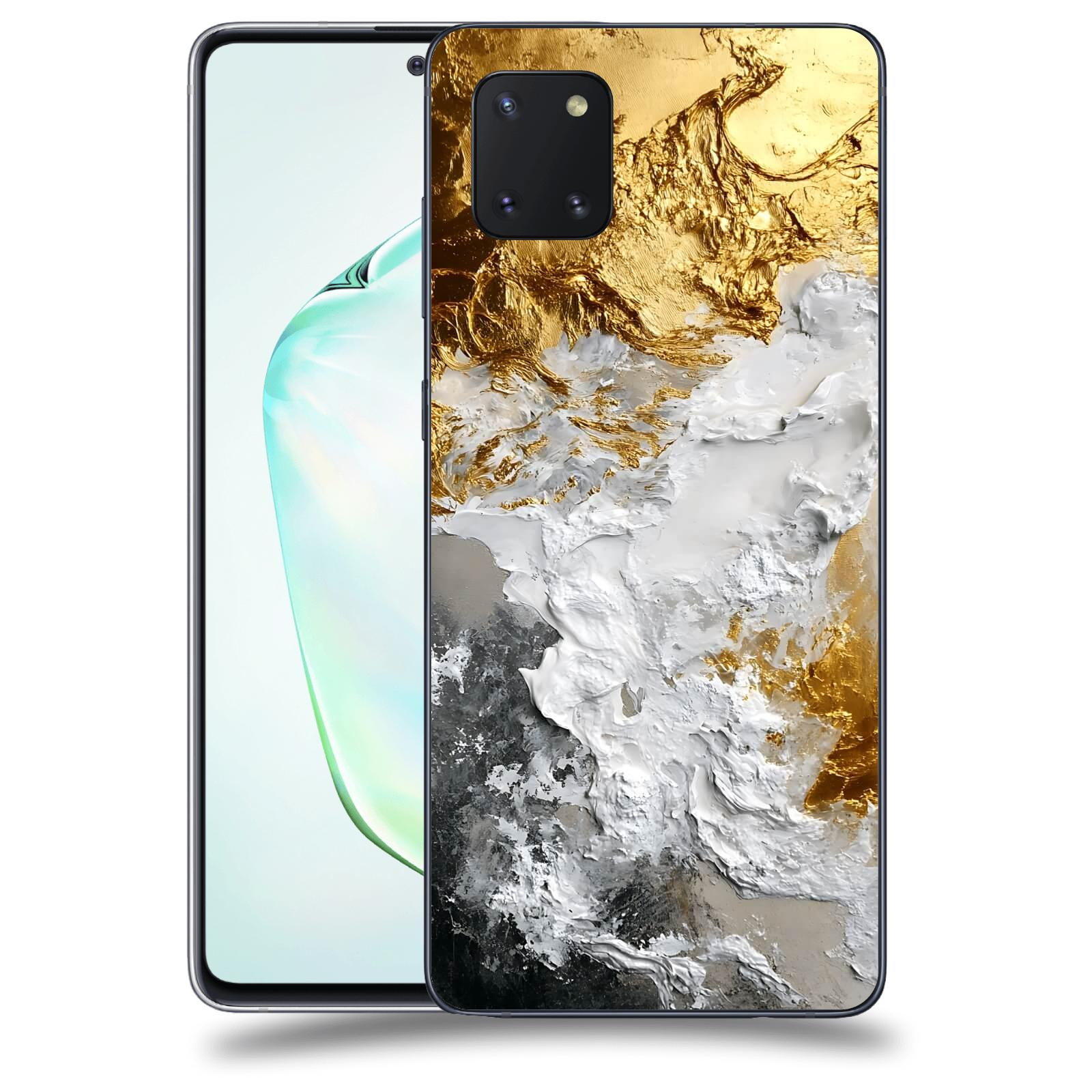 ACOVER Kryt na mobil Samsung Galaxy Note 10 Lite N770F - Liquid Gold VI