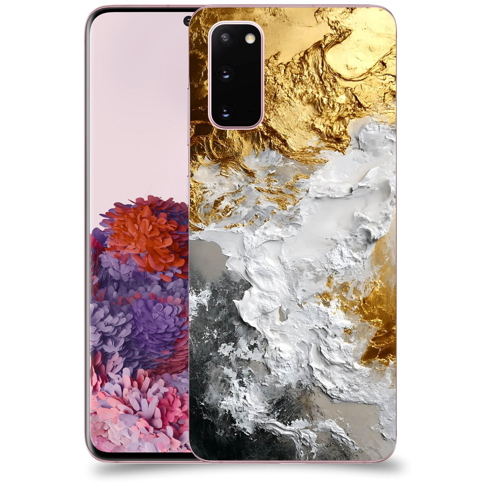 ACOVER Kryt na mobil Samsung Galaxy S20 G980F - Liquid Gold VI
