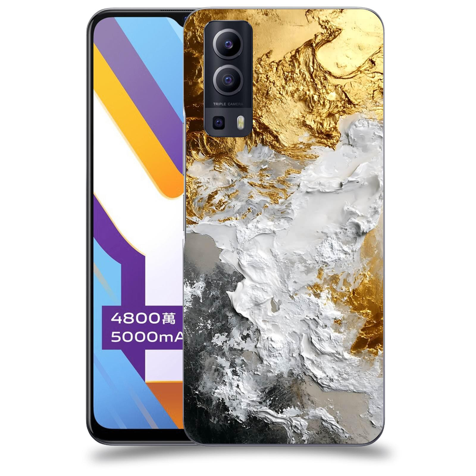 ACOVER Kryt na mobil Vivo Y52 5G - Liquid Gold VI
