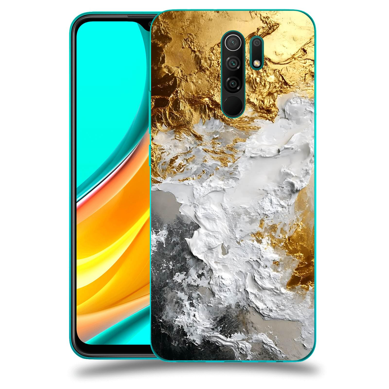 ACOVER Kryt na mobil Xiaomi Mi 9 - Liquid Gold VI