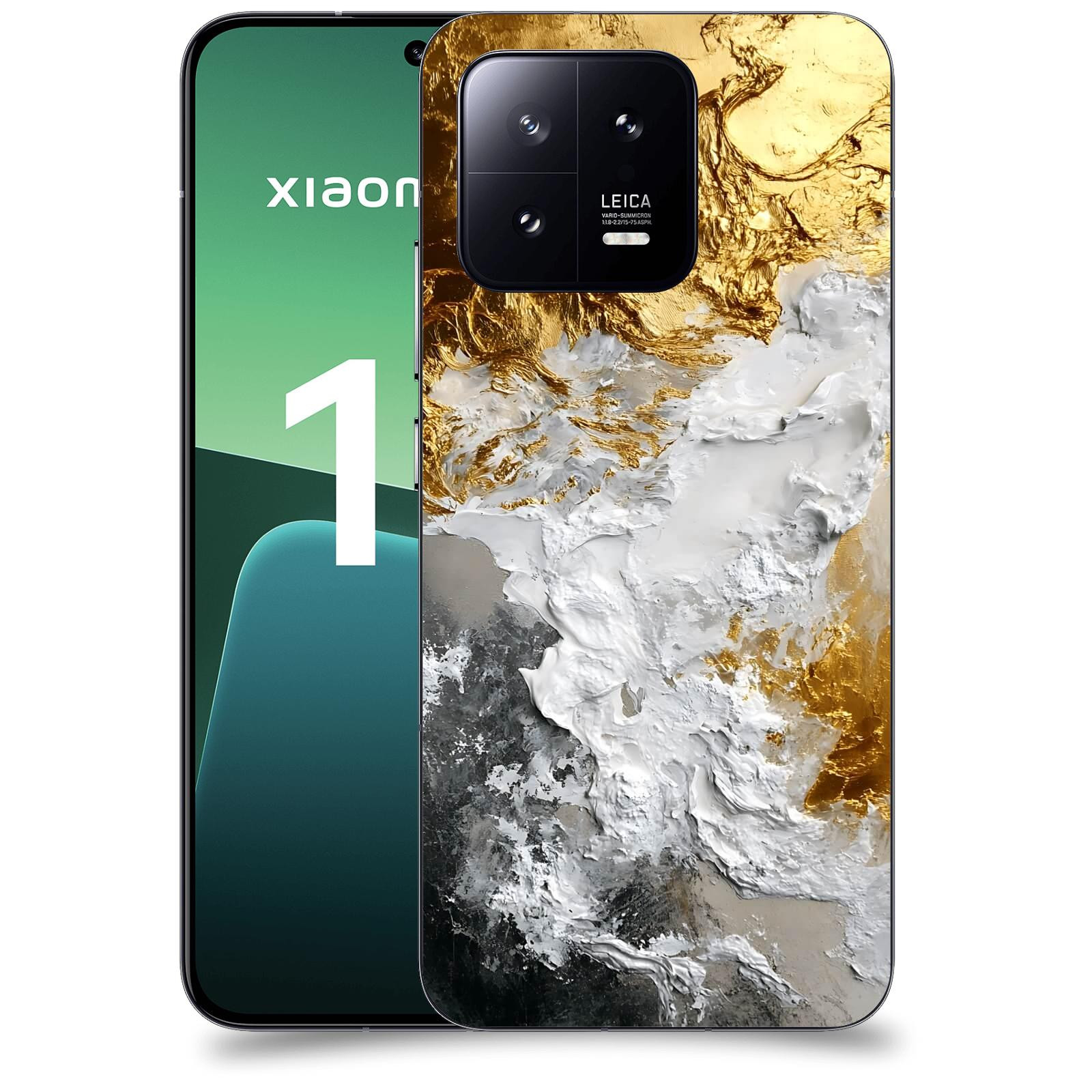 ACOVER Kryt na mobil Xiaomi 13 - Liquid Gold VI