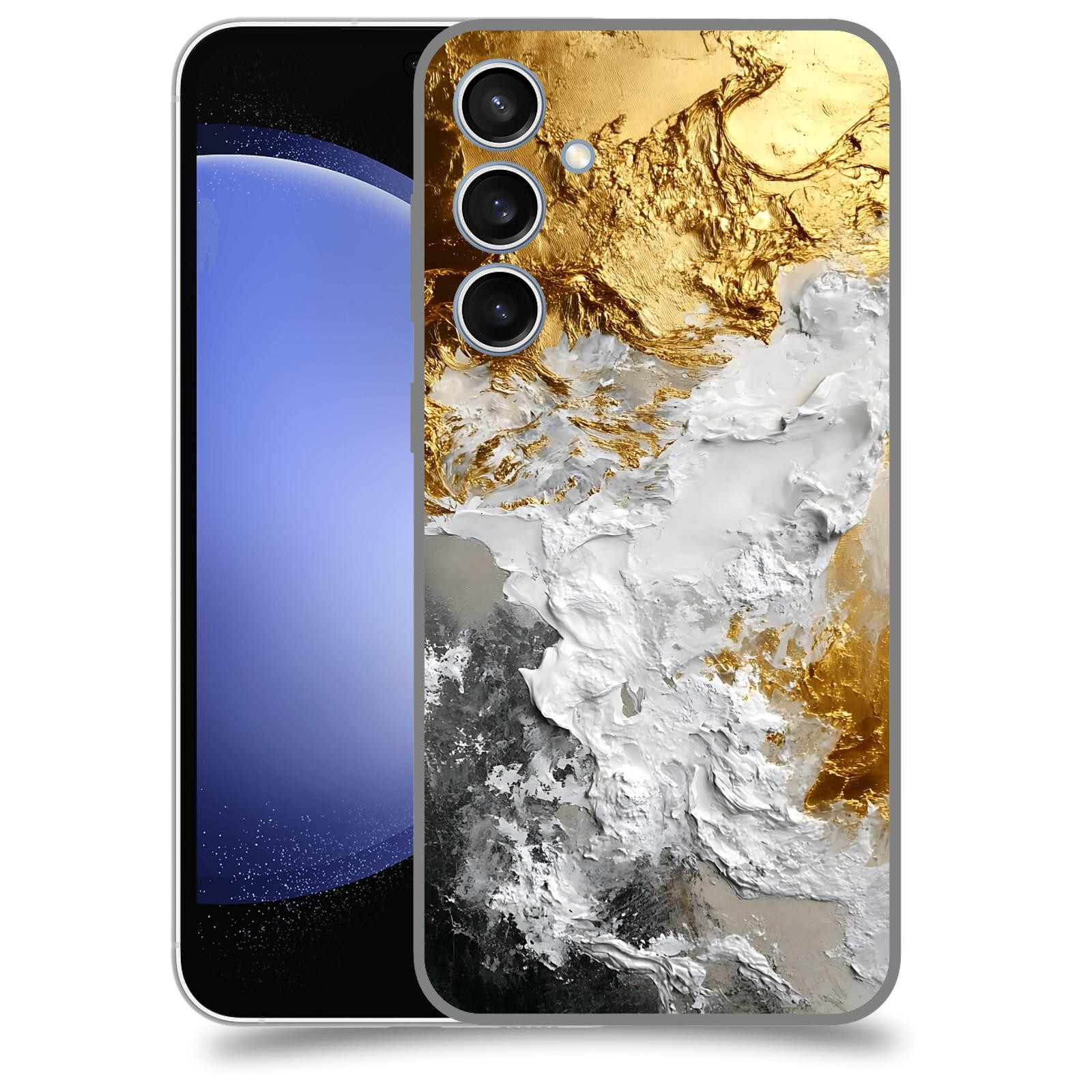 ACOVER Kryt na mobil Samsung Galaxy S23 FE - Liquid Gold VI