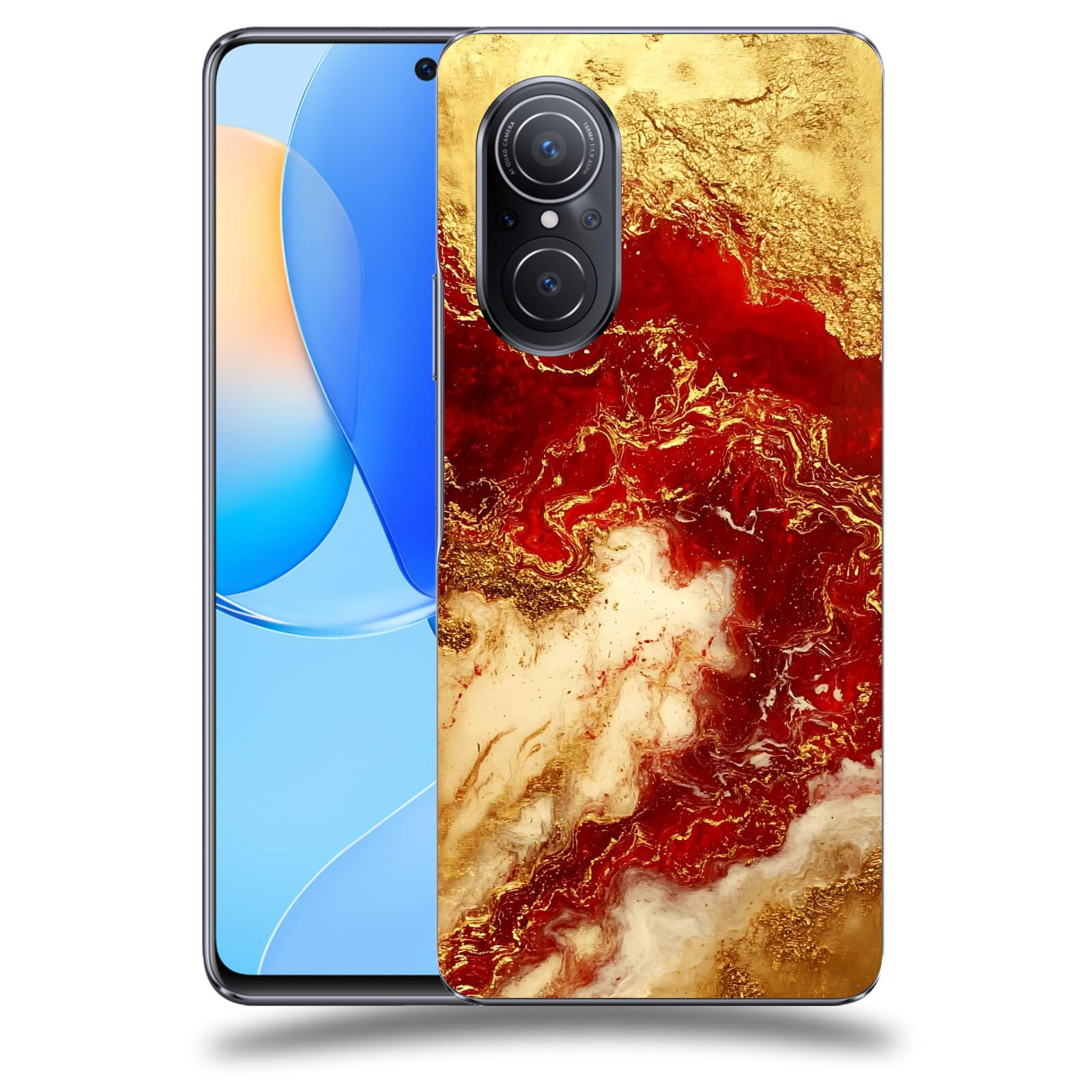 ACOVER Kryt na mobil Huawei Nova 9 SE - Golden Blood I