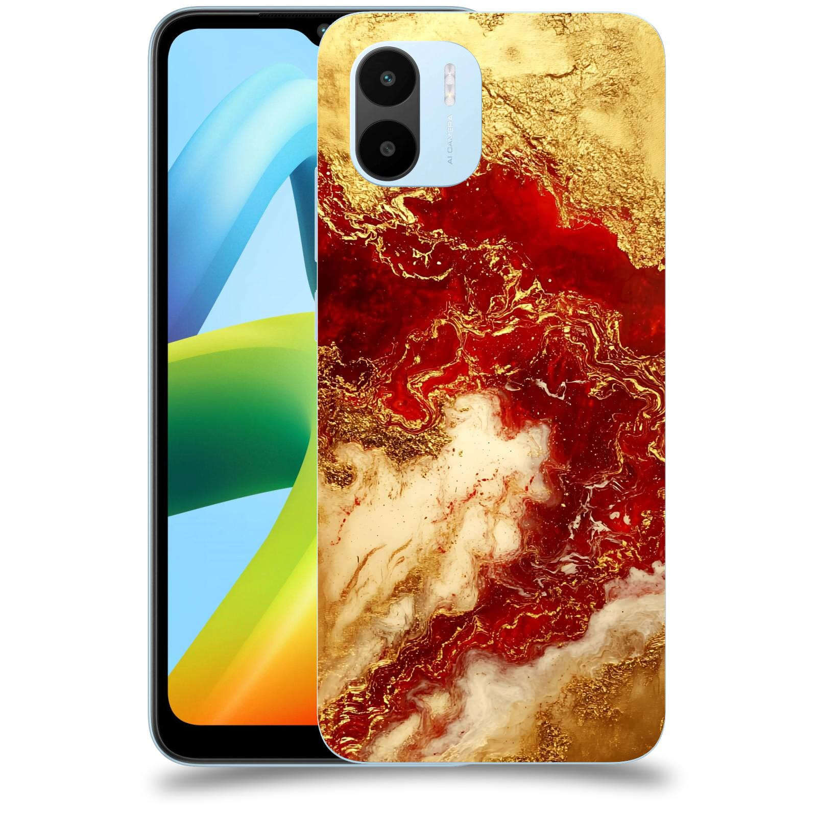ACOVER Kryt na mobil Xiaomi Redmi A1 - Golden Blood I