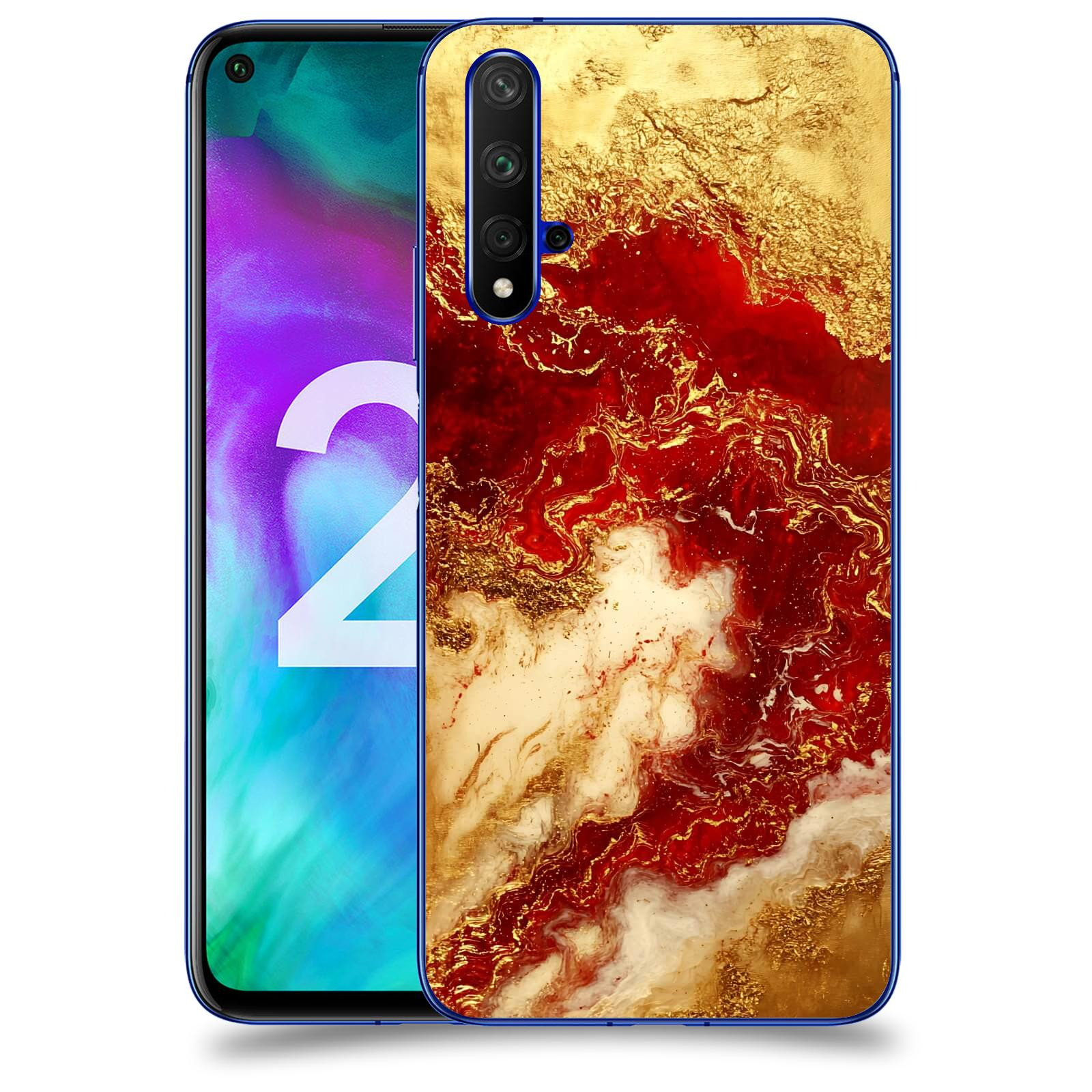 ACOVER Kryt na mobil Honor 20 - Golden Blood I