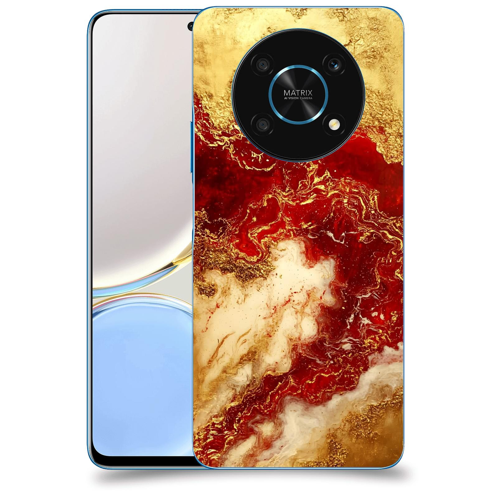 ACOVER Kryt na mobil Honor Magic 4 Lite 5G - Golden Blood I