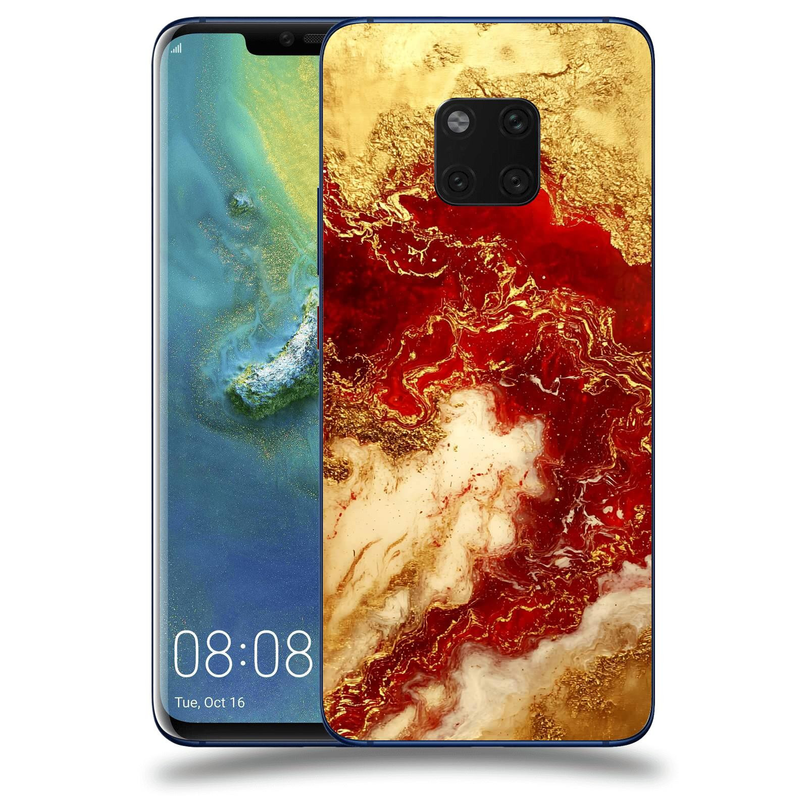 ACOVER Kryt na mobil Huawei Mate 20 Pro - Golden Blood I