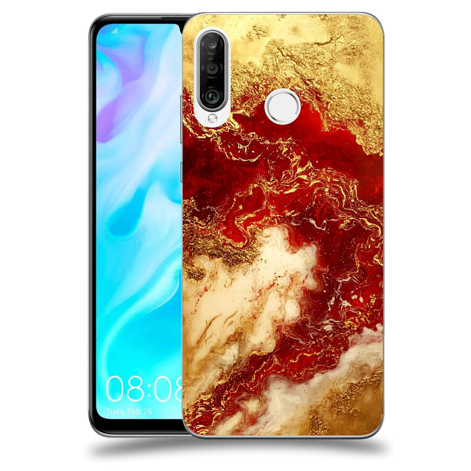ACOVER Kryt na mobil Huawei P30 Lite - Golden Blood I