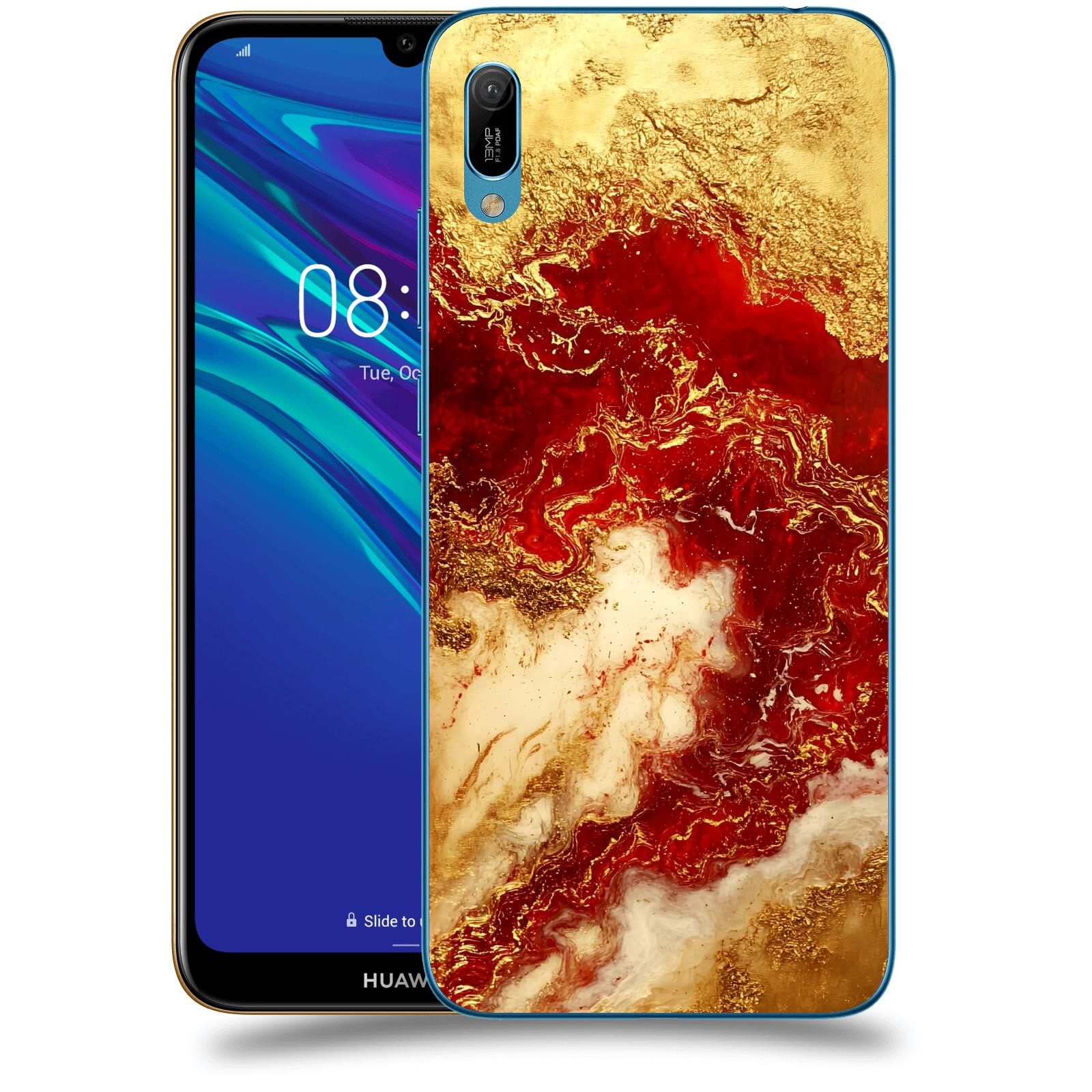 ACOVER Kryt na mobil Huawei Y6 2019 - Golden Blood I