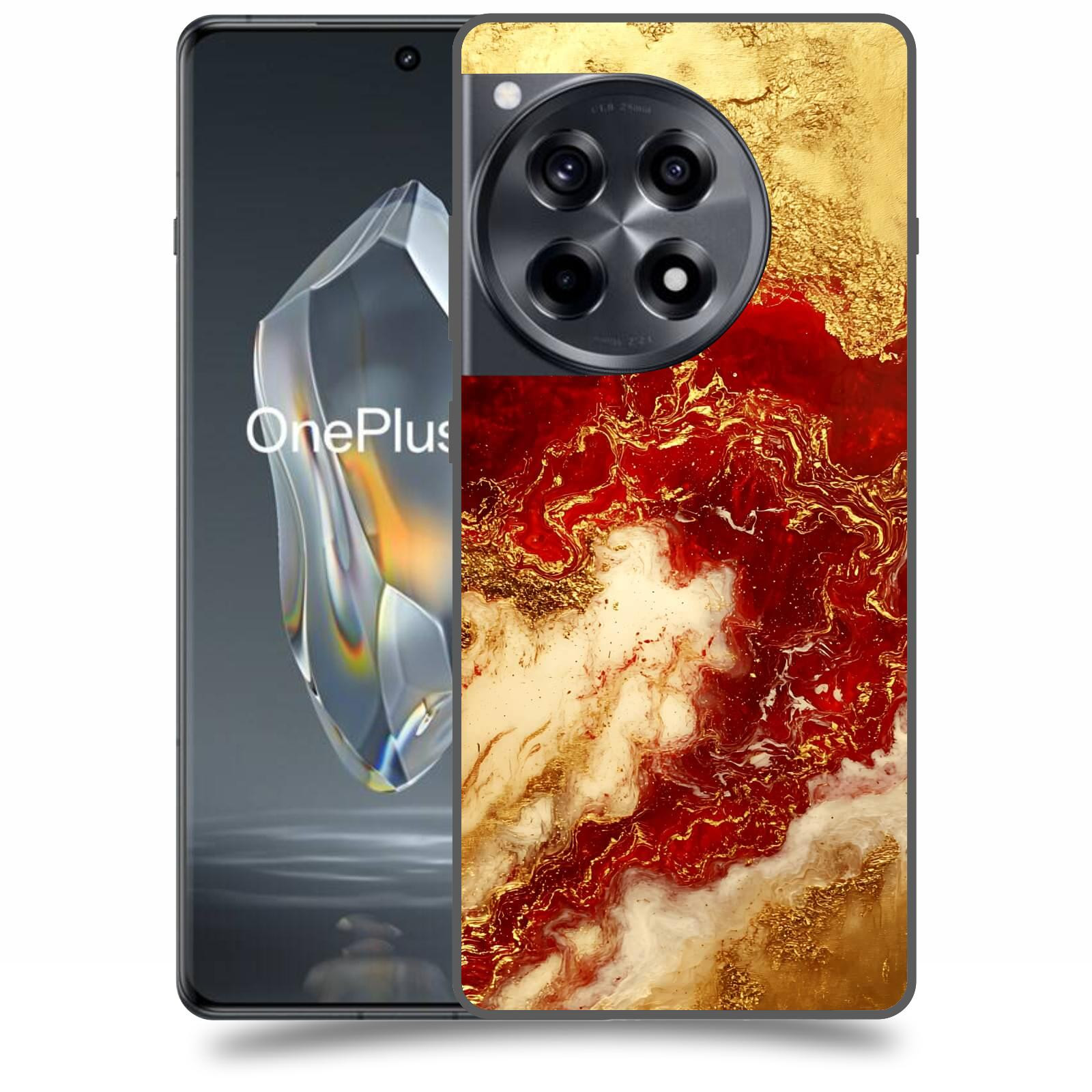 ACOVER Kryt na mobil OnePlus 12 - Golden Blood I